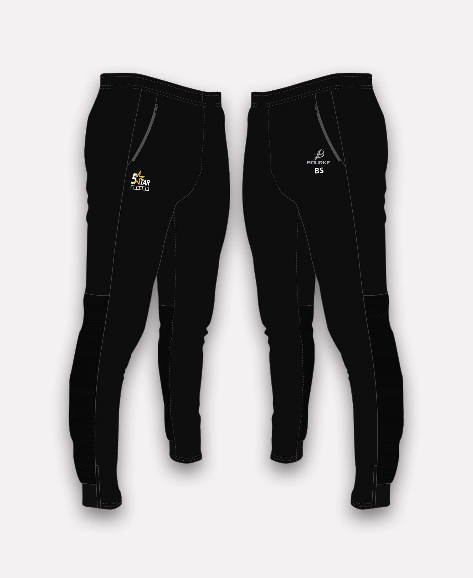 5 Star Fitness TACA Skinny Pants  (Black)