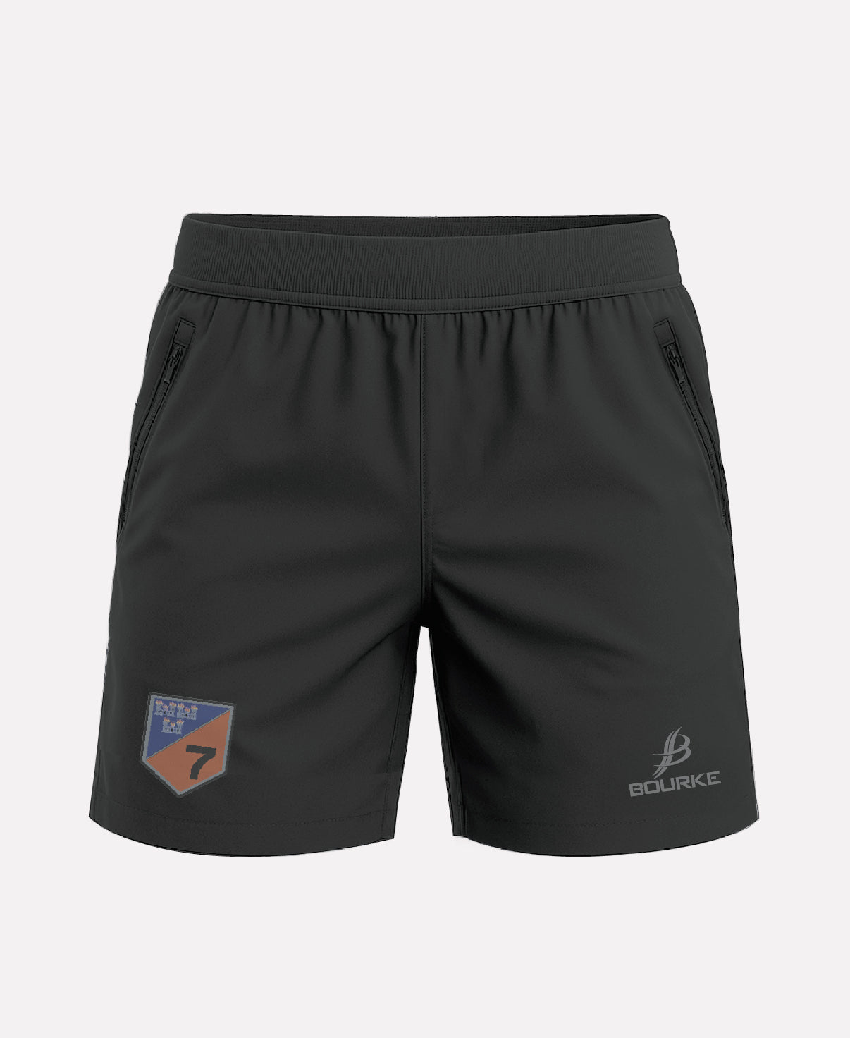 7th Infantry Battalion FORTIS Gym Shorts (Black)