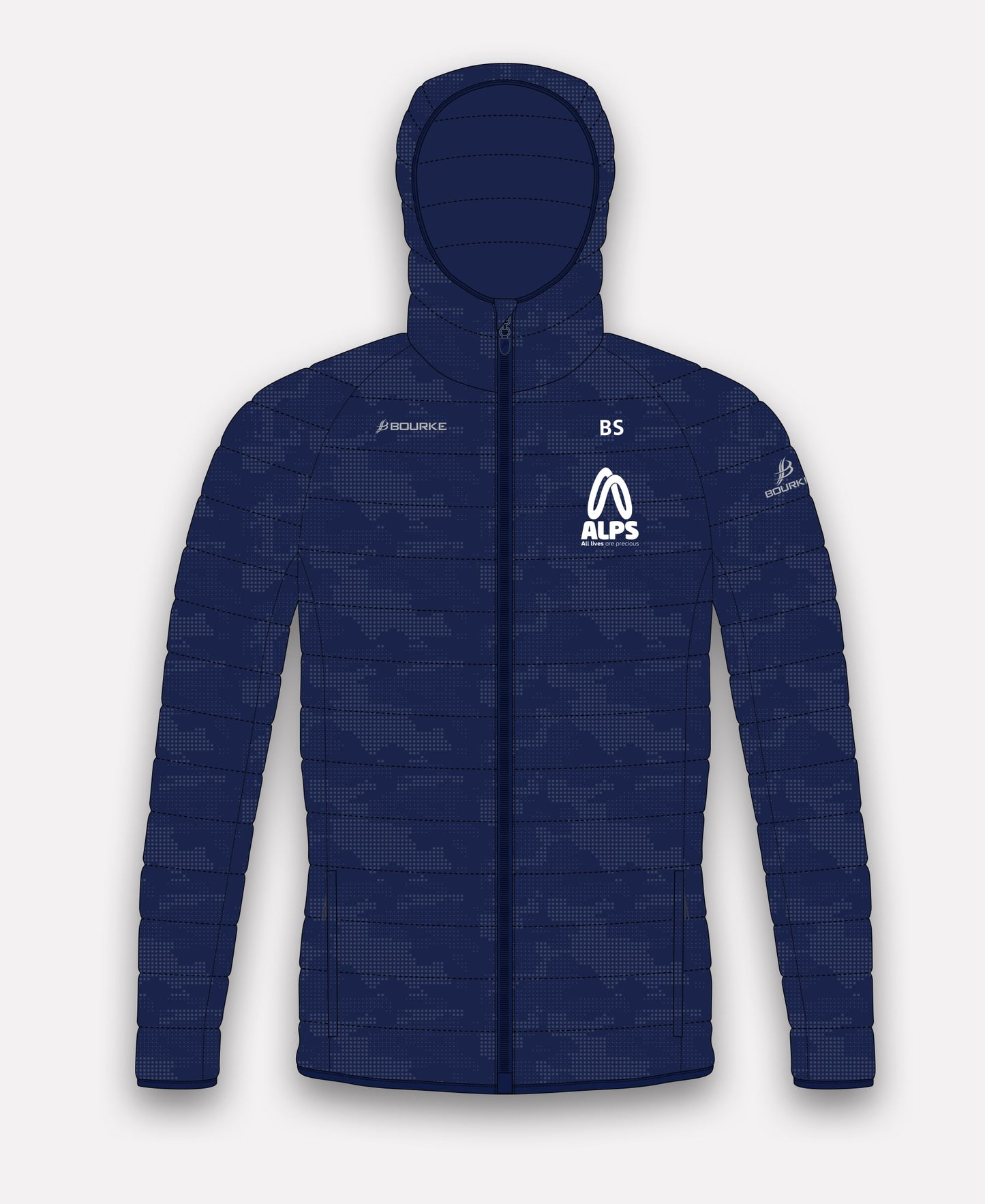 ALPS Reflective Camo Jacket (Navy)