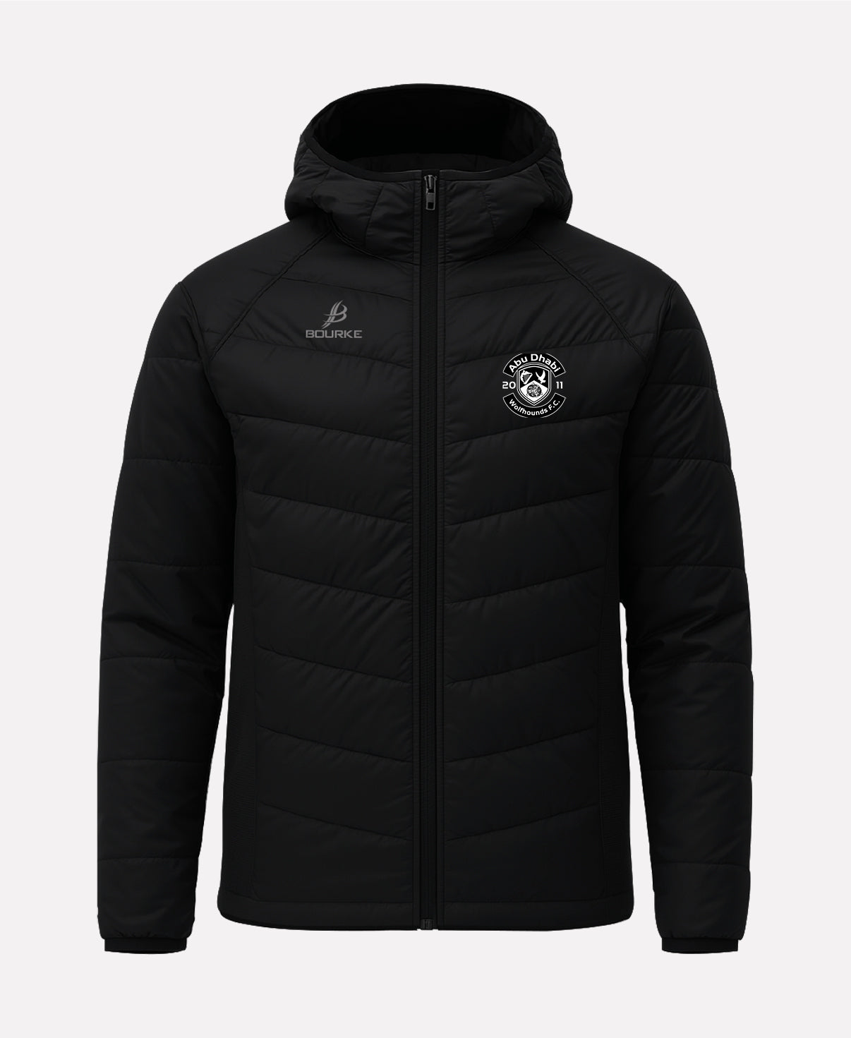 Abu Dhabi Wolfhounds FORTIS Hooded Jacket (Black)