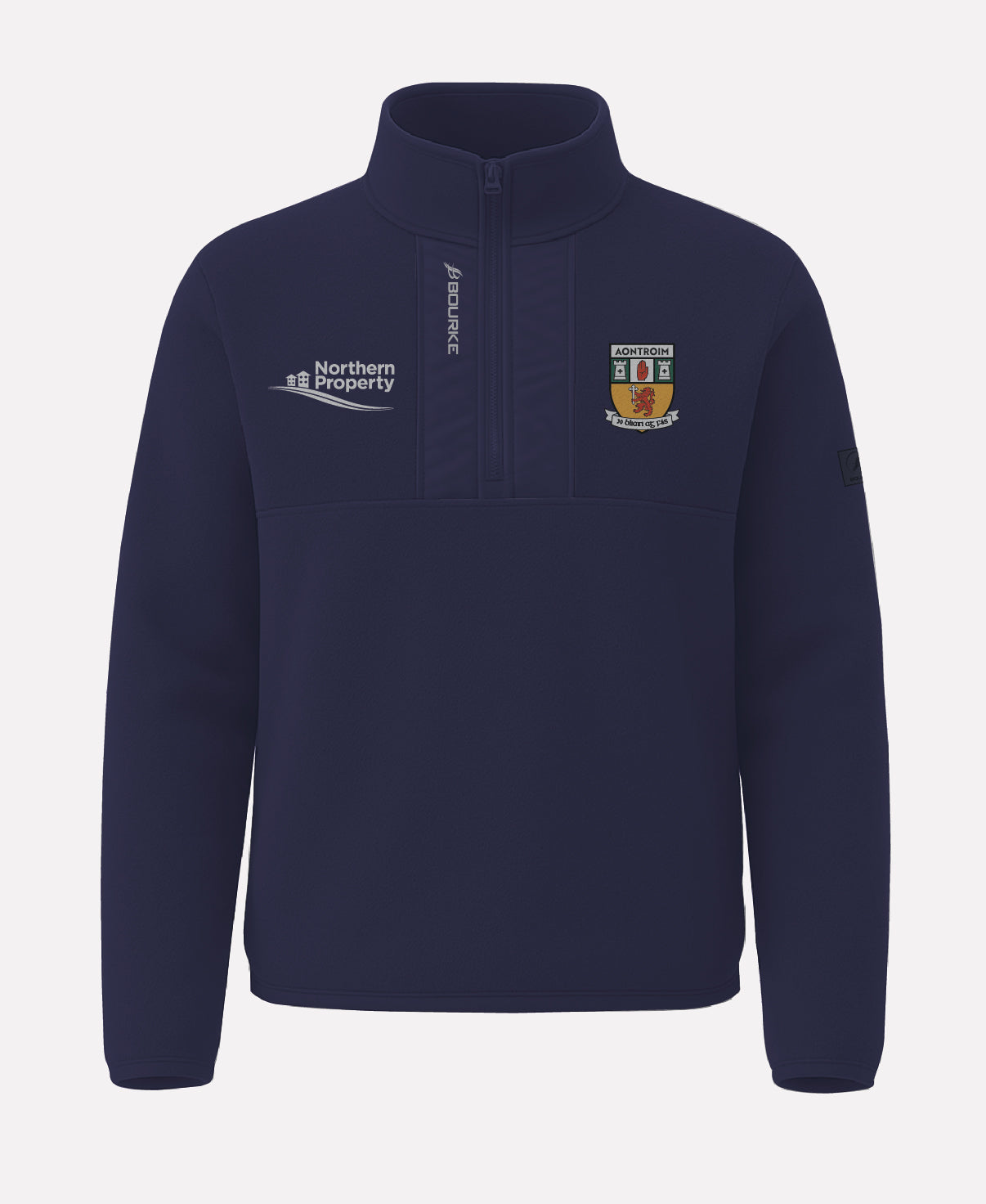 Antrim LGFA Senior TEASRA Half Zip Fleece (Navy)