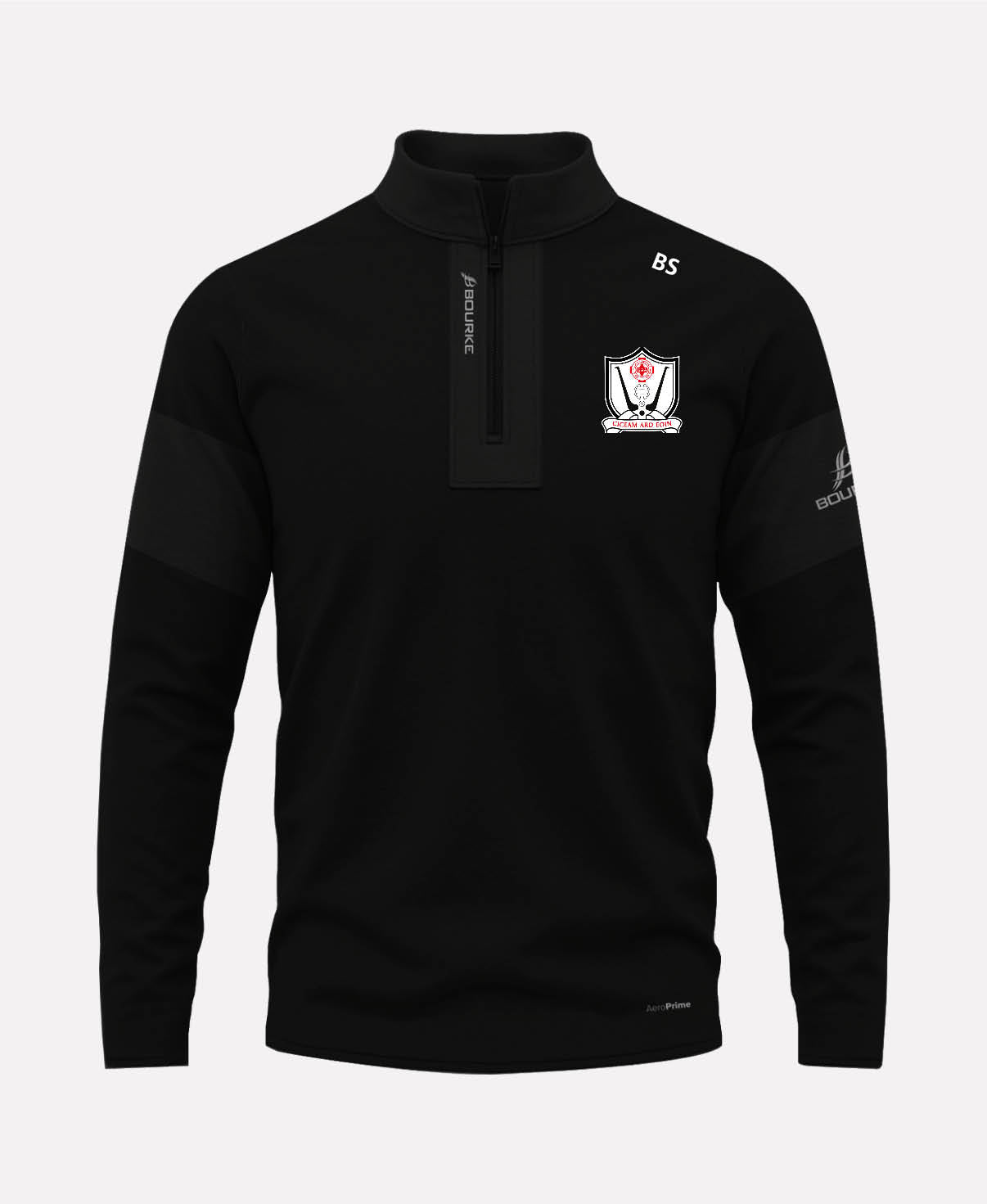 Ard Eoin Ciceam CLG TEASRA Half Zip (Black)