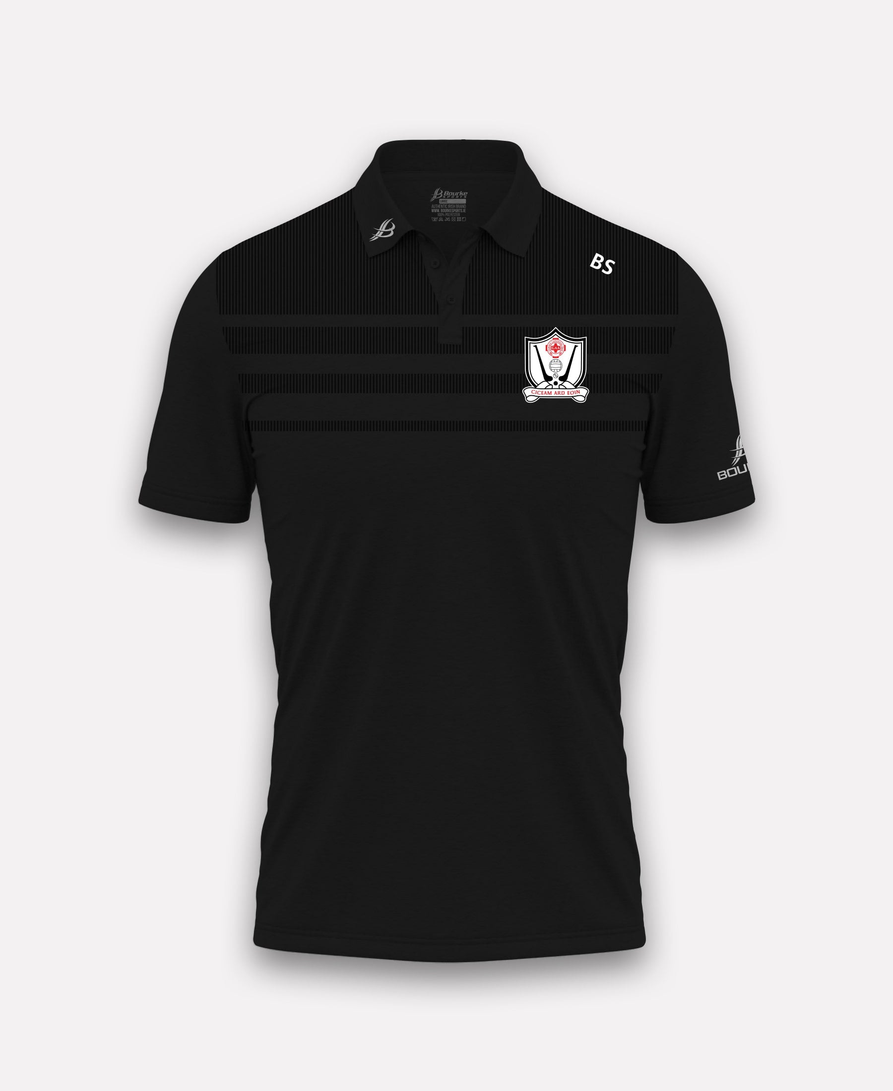 Ard Eoin Ciceam CLG TACA Polo Shirt (Black)