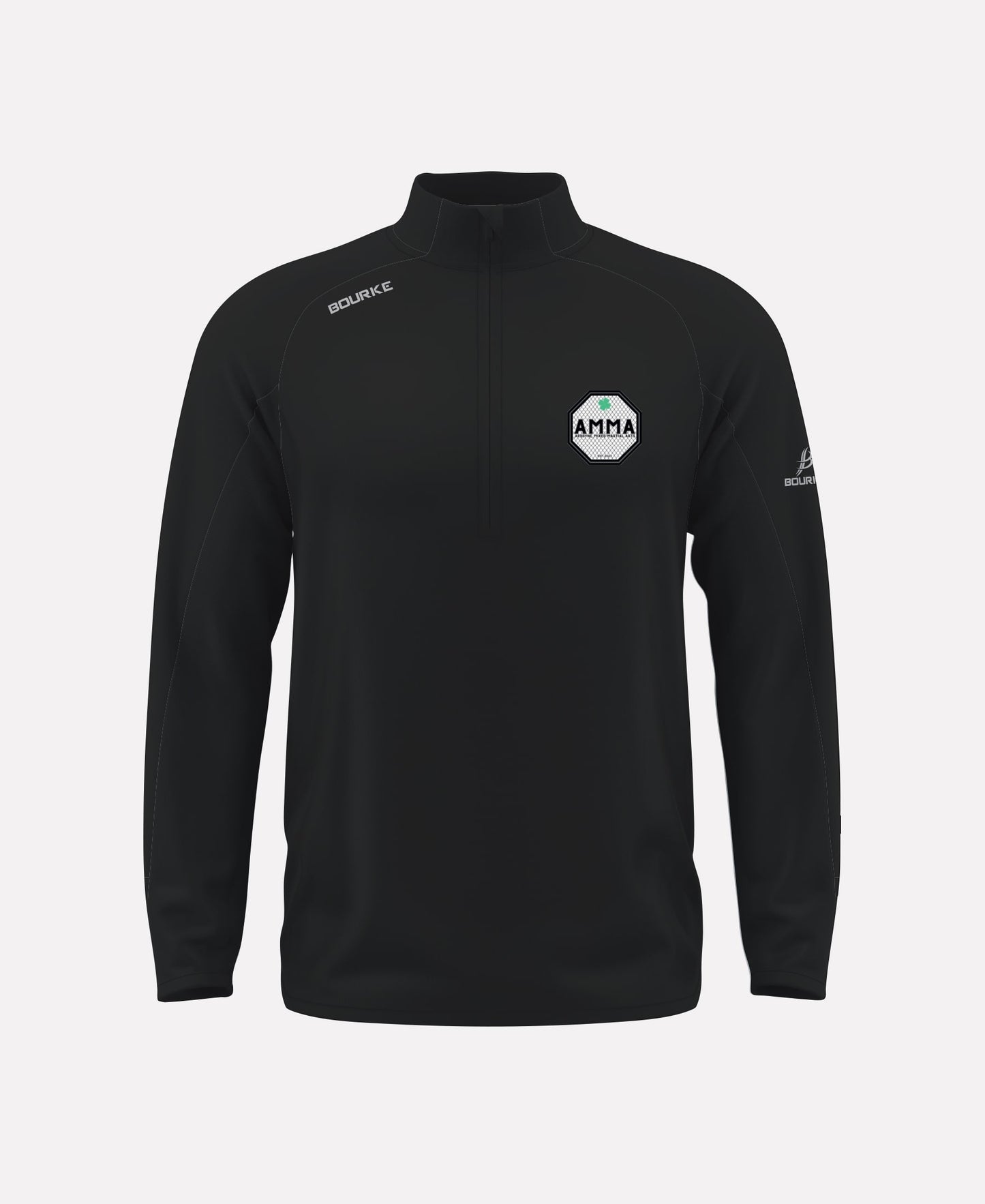 Ardoyne MMA FORTIS Half Zip (Black)