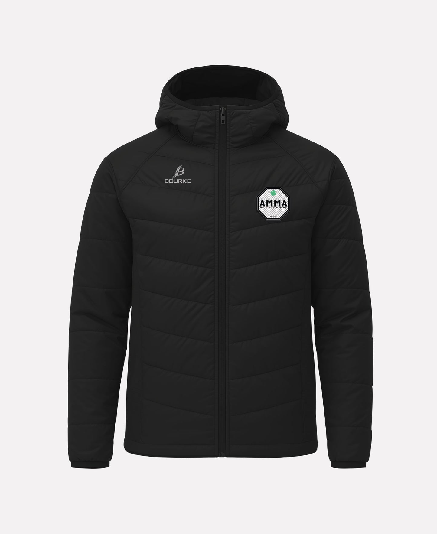 Ardoyne MMA FORTIS Hooded Jacket (Black)