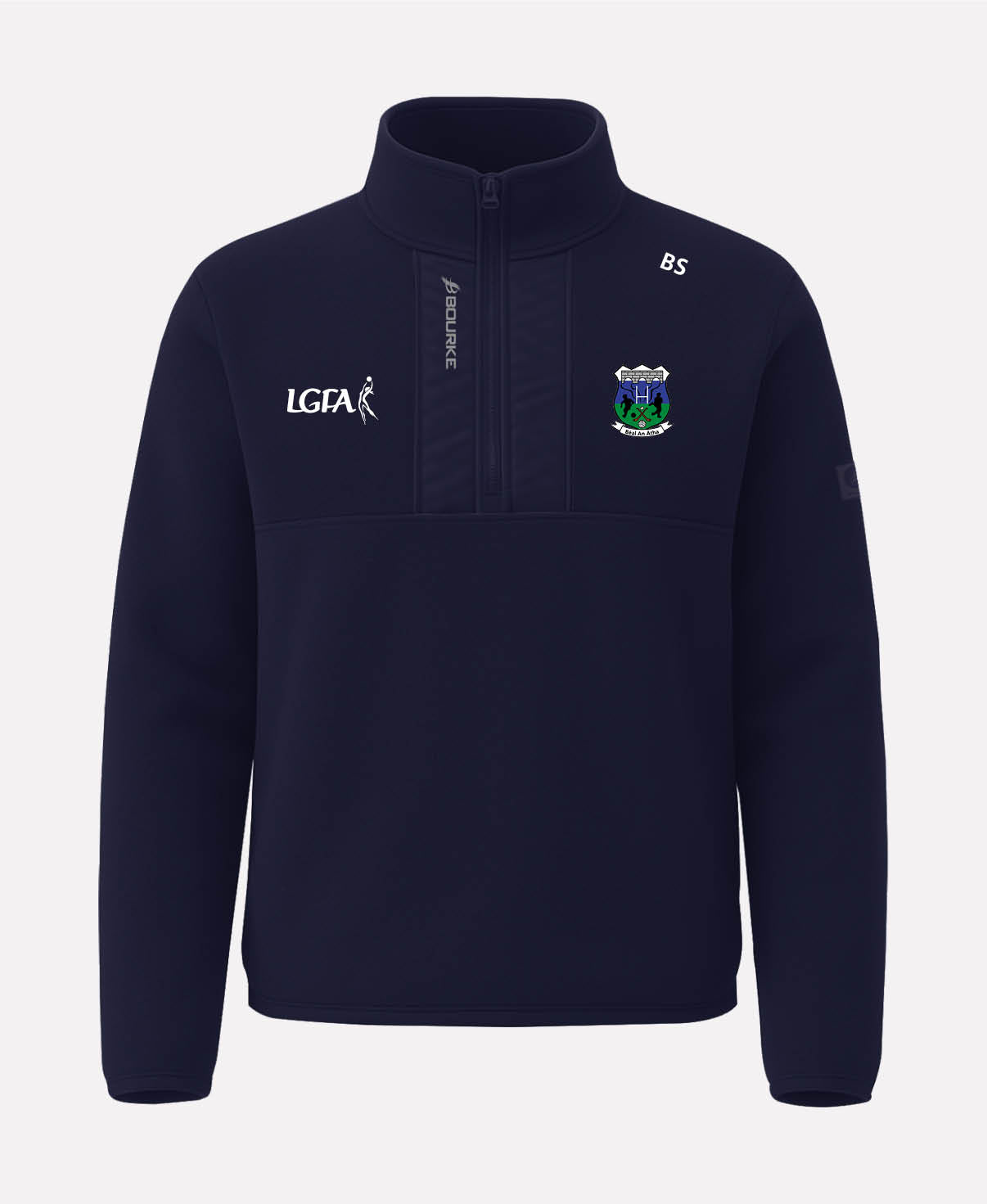 Ballina LGFA TEASRA Half Zip Fleece (Navy)