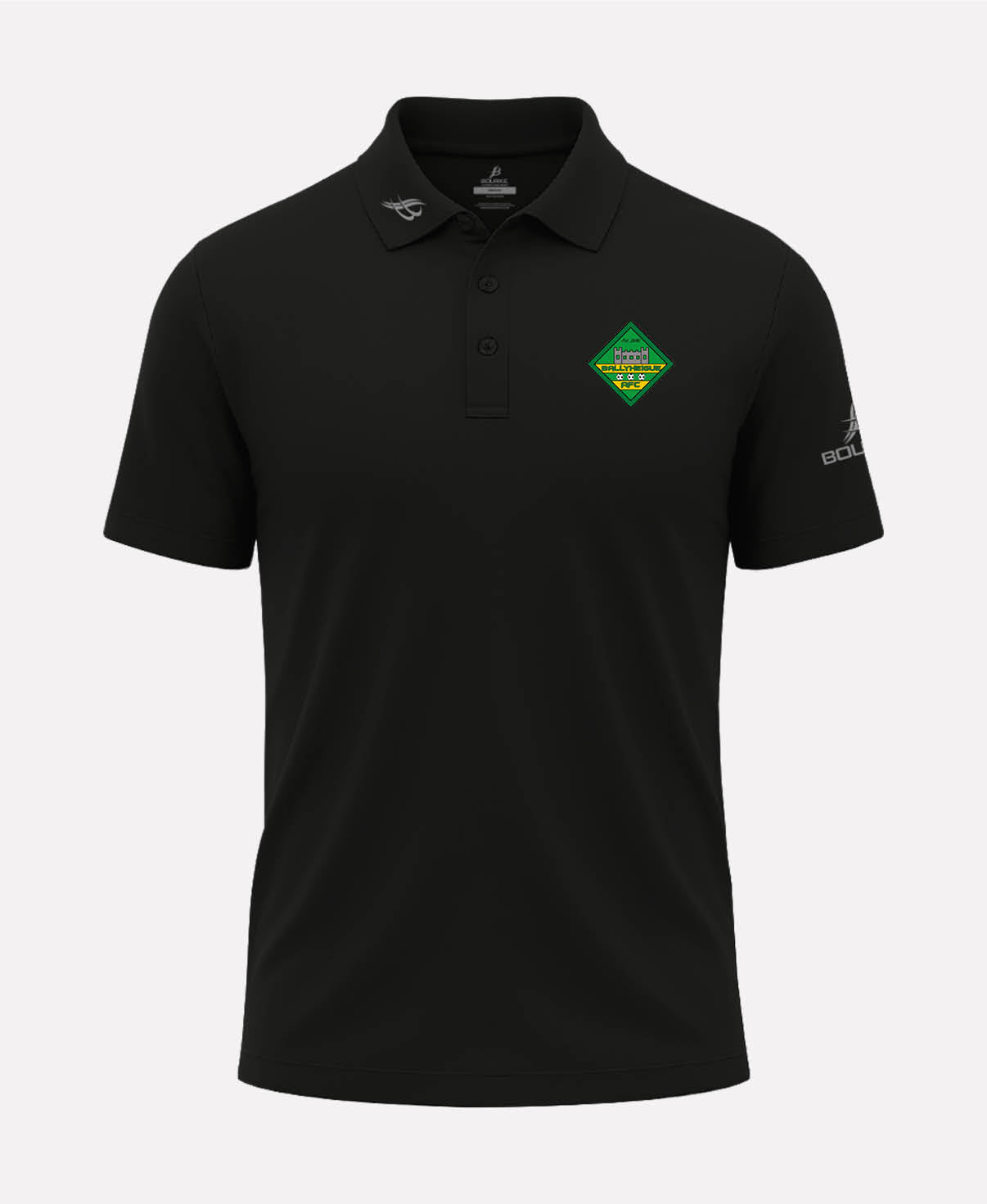 Ballyheigue Athletic FC FORTIS Polo Shirt (Black)