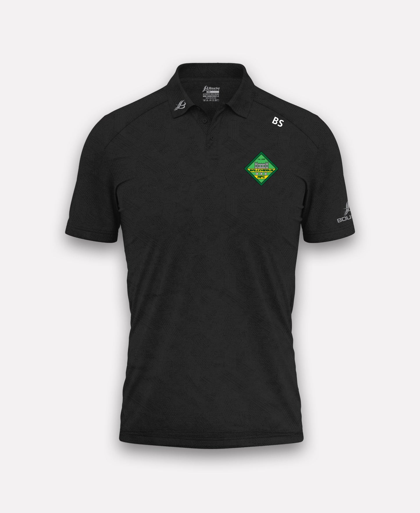 Ballyheigue Athletic FC BARR Polo Shirt (Black)