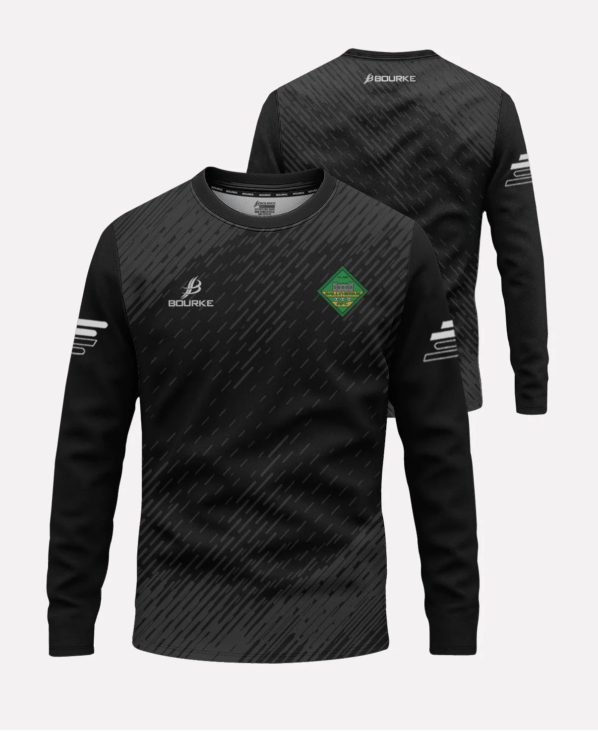 Ballyheigue Athletic FC Warm Up Crew Neck (Black)
