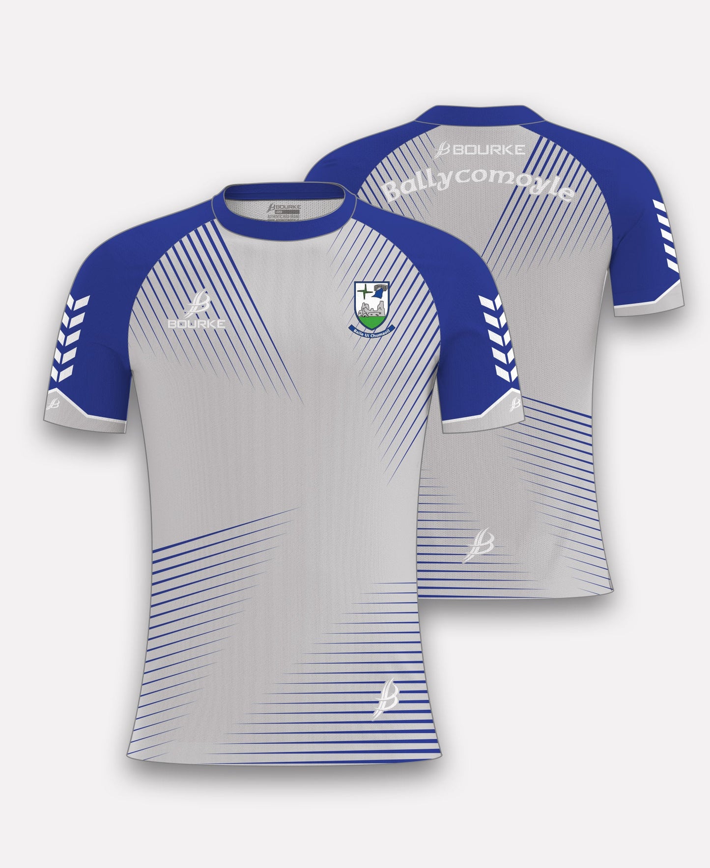Ballycomoyle Training Jersey (Grey/Blue)
