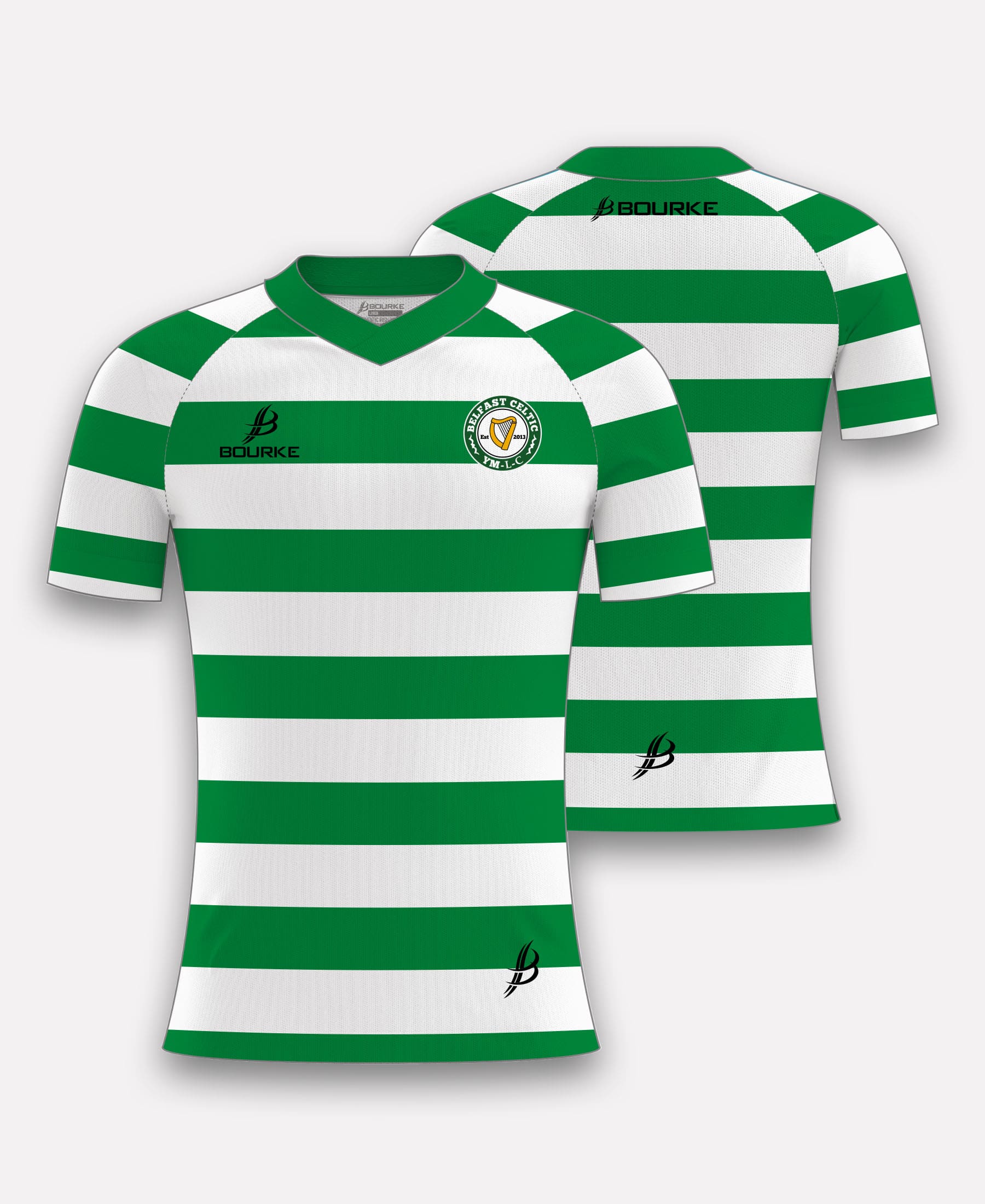 Belfast Celtic Home Jersey (White) - Main Image