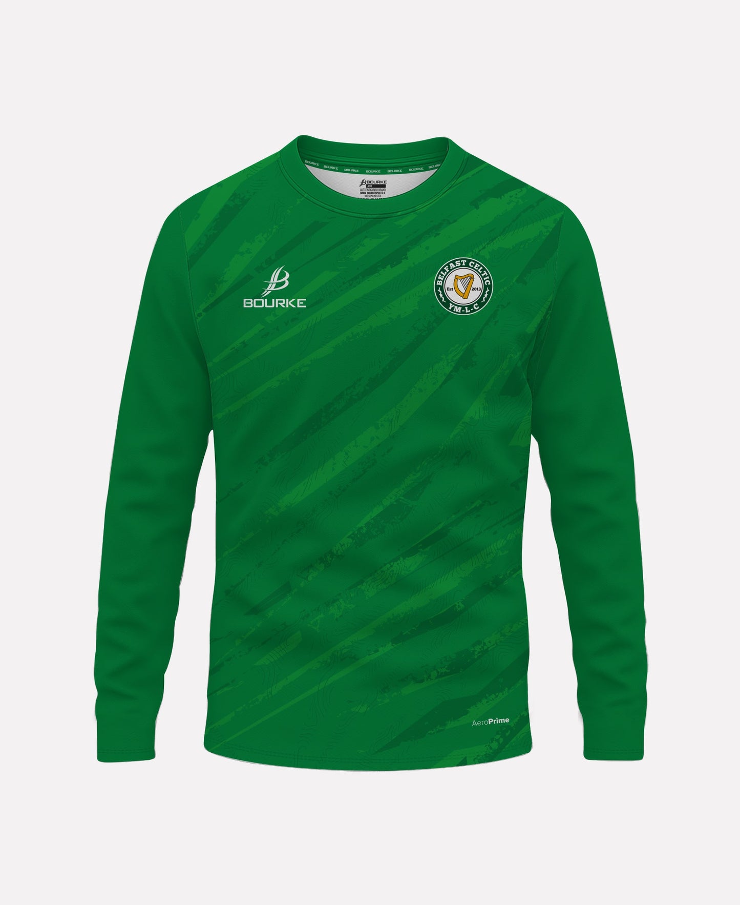 Belfast Celtic Warm Up Crew Neck (Green)