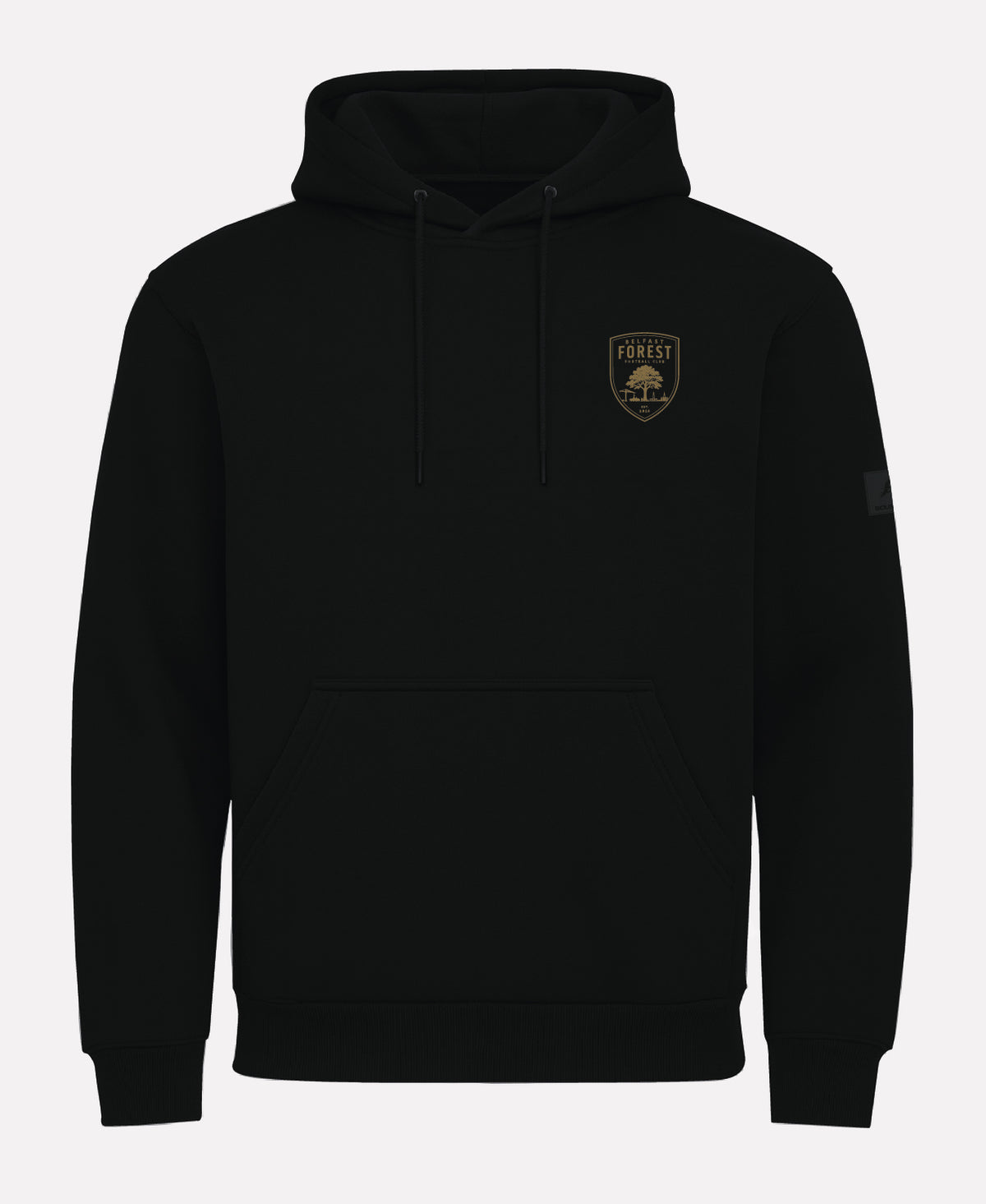 Belfast Forest FC TEASRA Pullover Hoodie (Black)