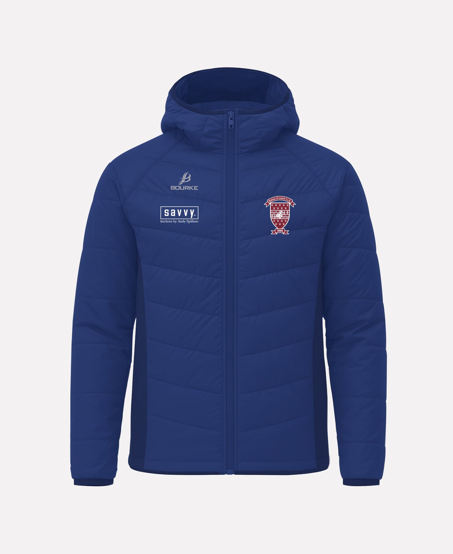 Borris-Ileigh GAA FORTIS Hooded Jacket (Navy)
