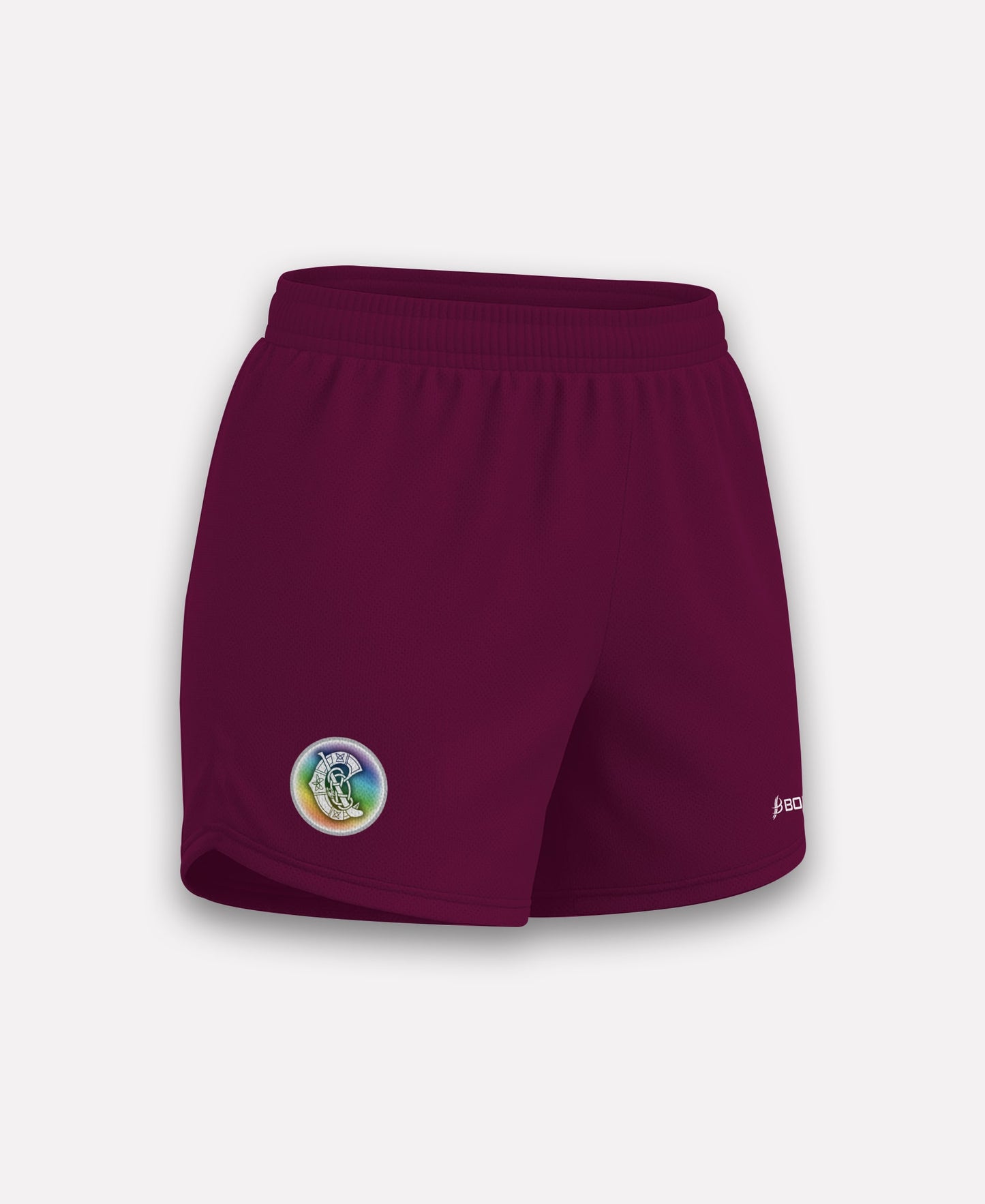 Borris-Ileigh Camogie Ladies Shorts (Maroon)