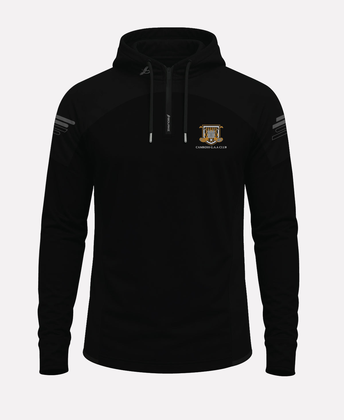Camross GAA SORA Half Zip Hoodie (Black)