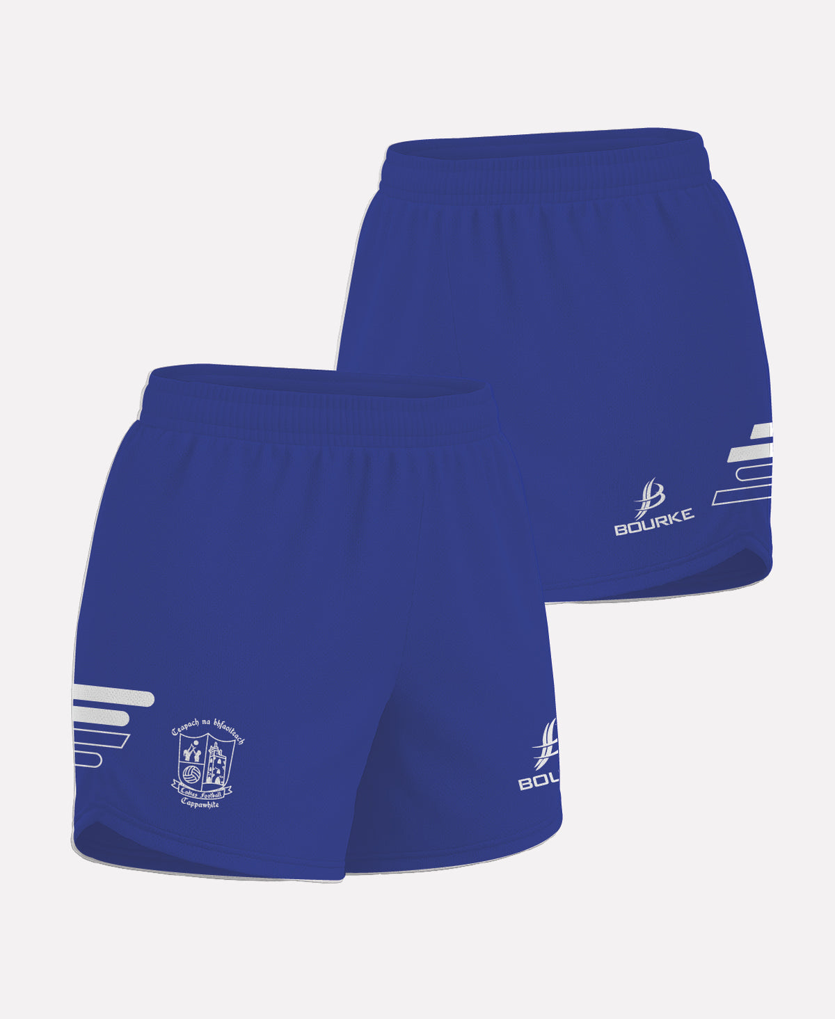 Cappawhite LGFA Womens Shorts (Blue/White)