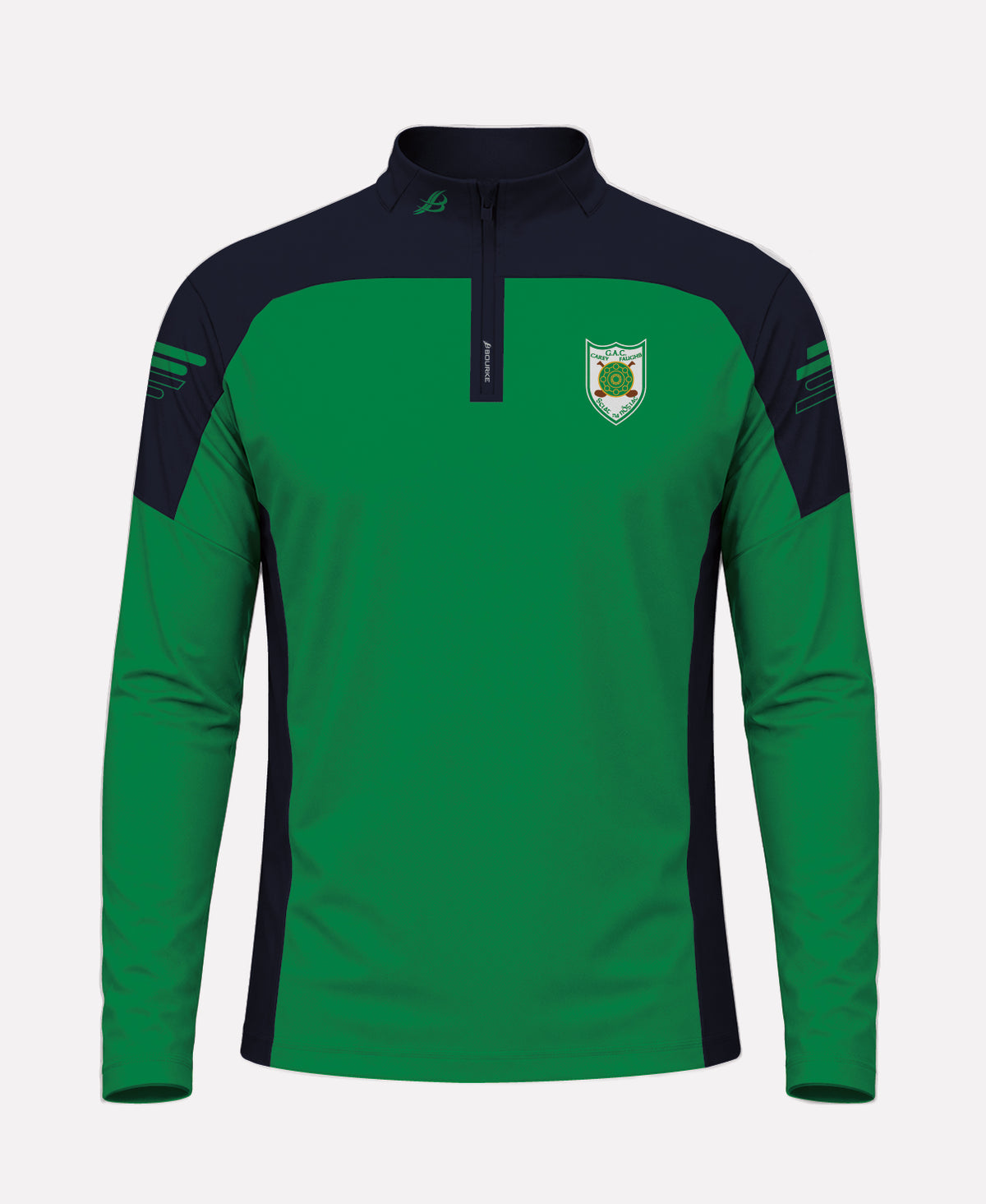 Carey Faughs SORA Half Zip (Navy/Green)