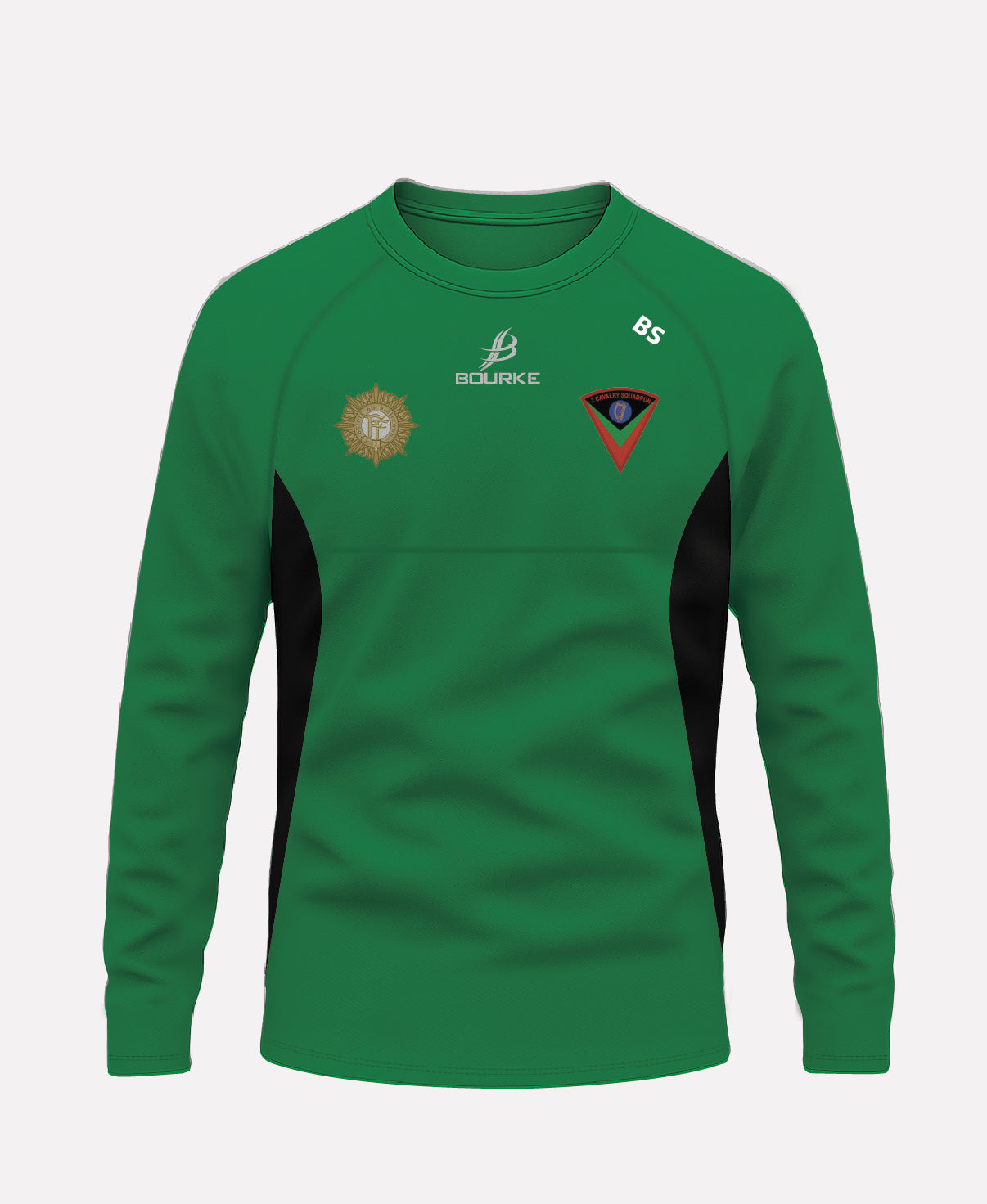 Cathal Brugha Barrack BARR Crew Neck (Green/Black)