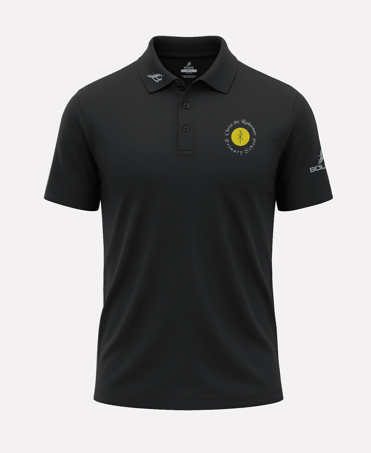 Christ The Redeemer PS Staff FORTIS Polo Shirt (Black)