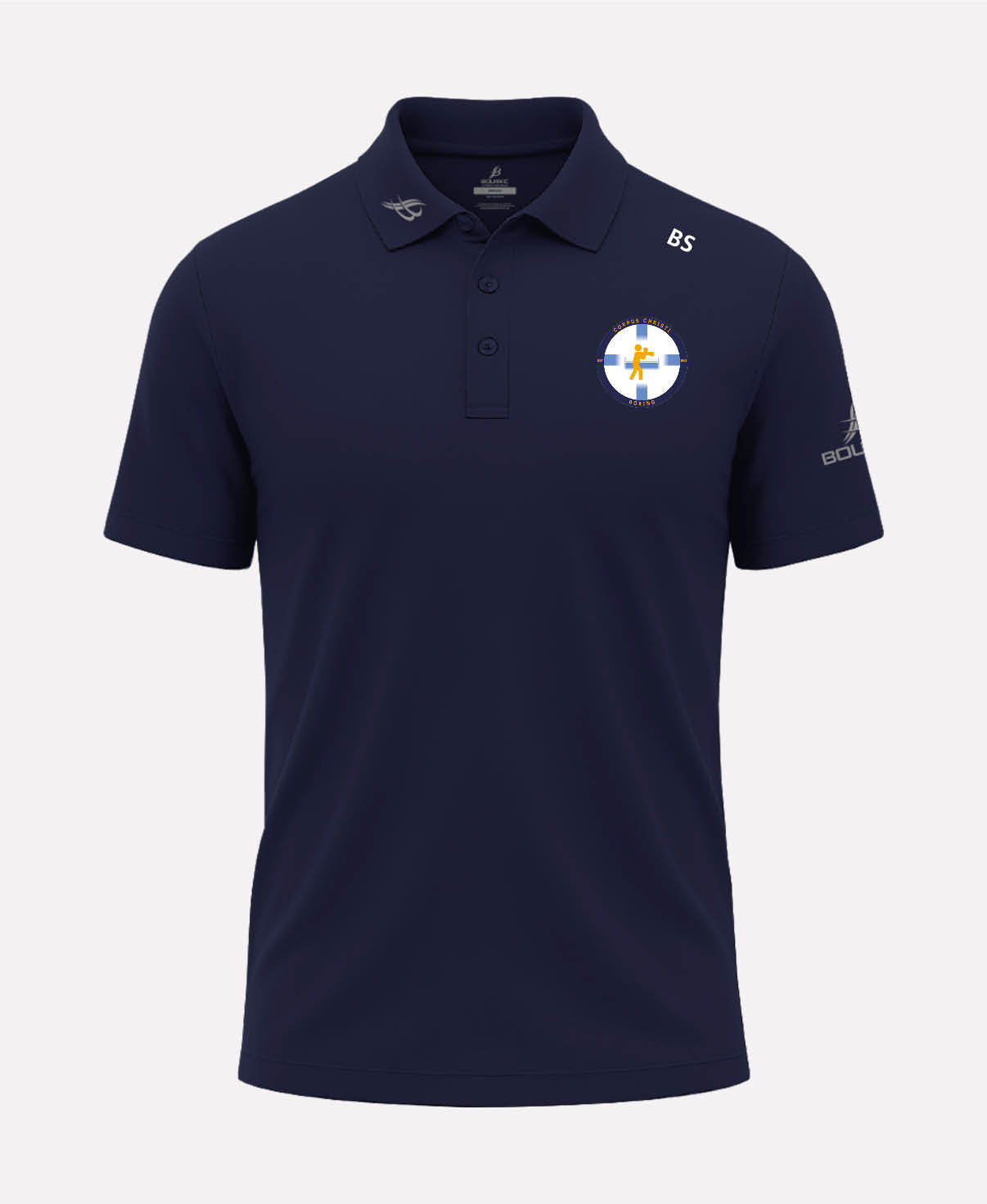 Corpus Christi Boxing Club FORTIS Polo Shirt (Navy)