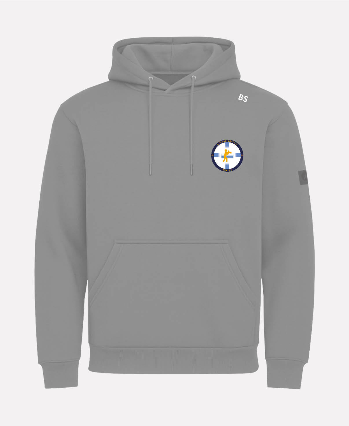 Corpus Christi Boxing Club TEASRA Pullover Hoodie (Grey)