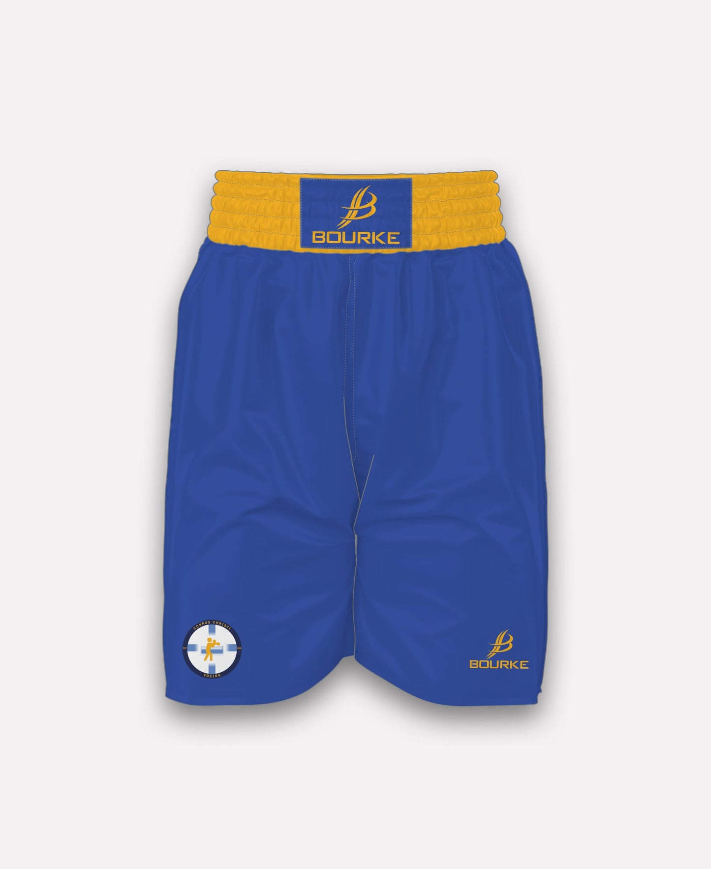 Corpus Christi Boxing Club Boxing Shorts (Blue)