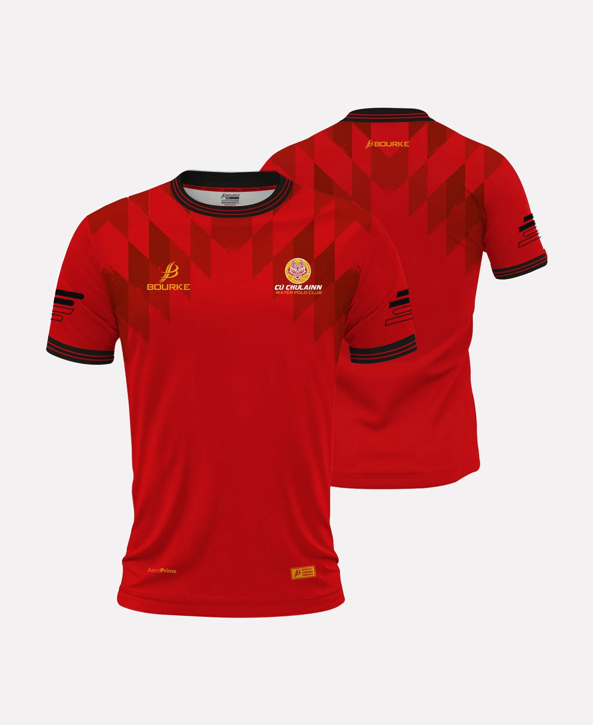 Cu Chulainn Water Polo Home Jersey 2025/26 (Red/Black)