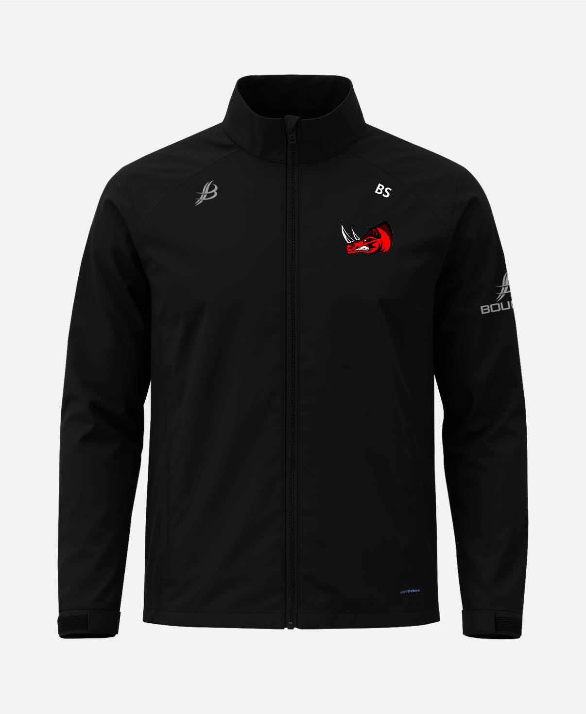 D15 Rhinos TEASRA Waterproof Jacket (Black)