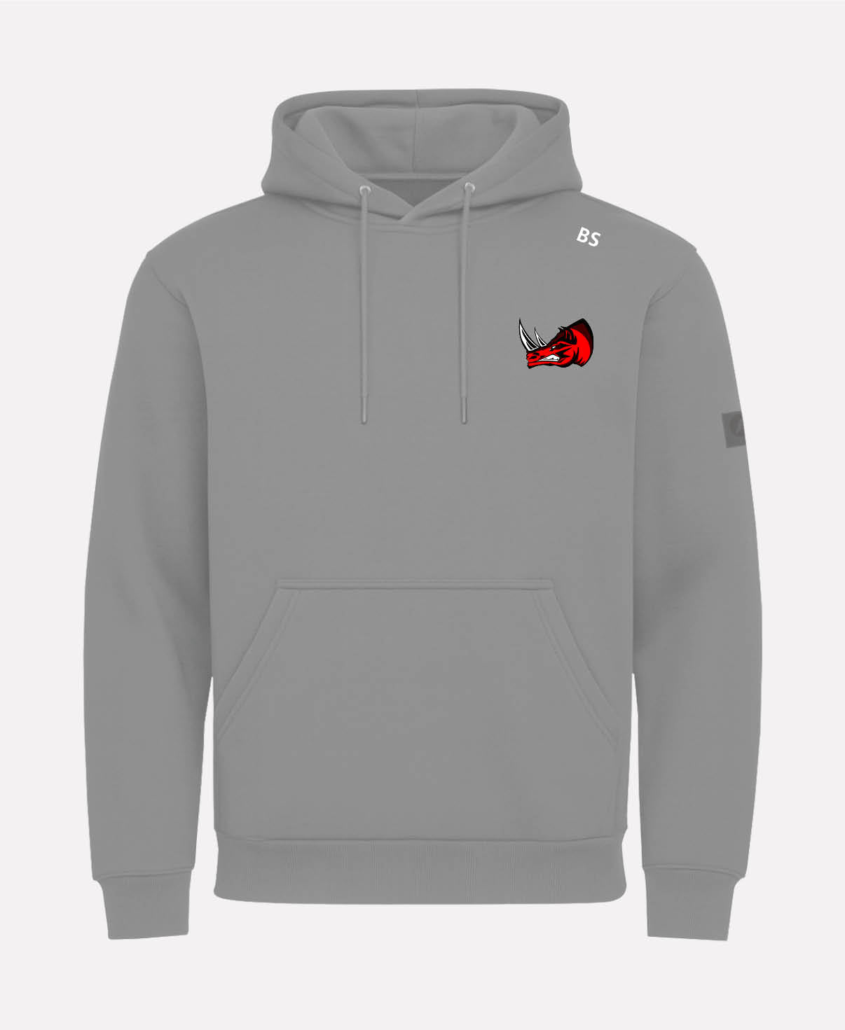 D15 Rhinos TEASRA Pullover Hoodie (Grey)