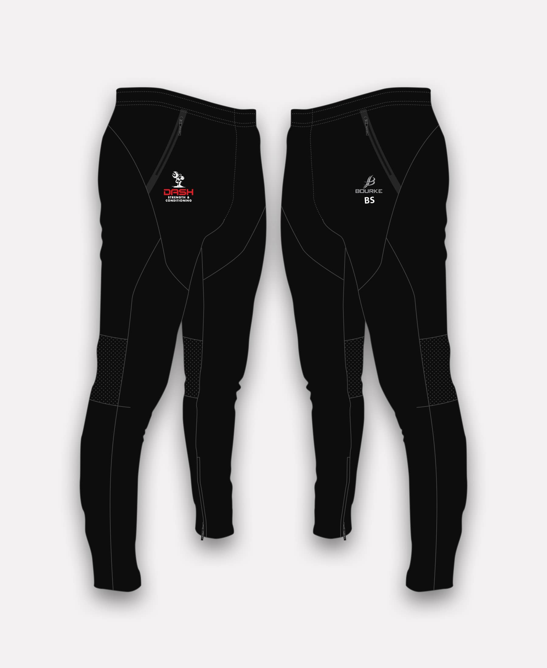 DASH Strength & Conditioning Croga Skinny Pants (Black)