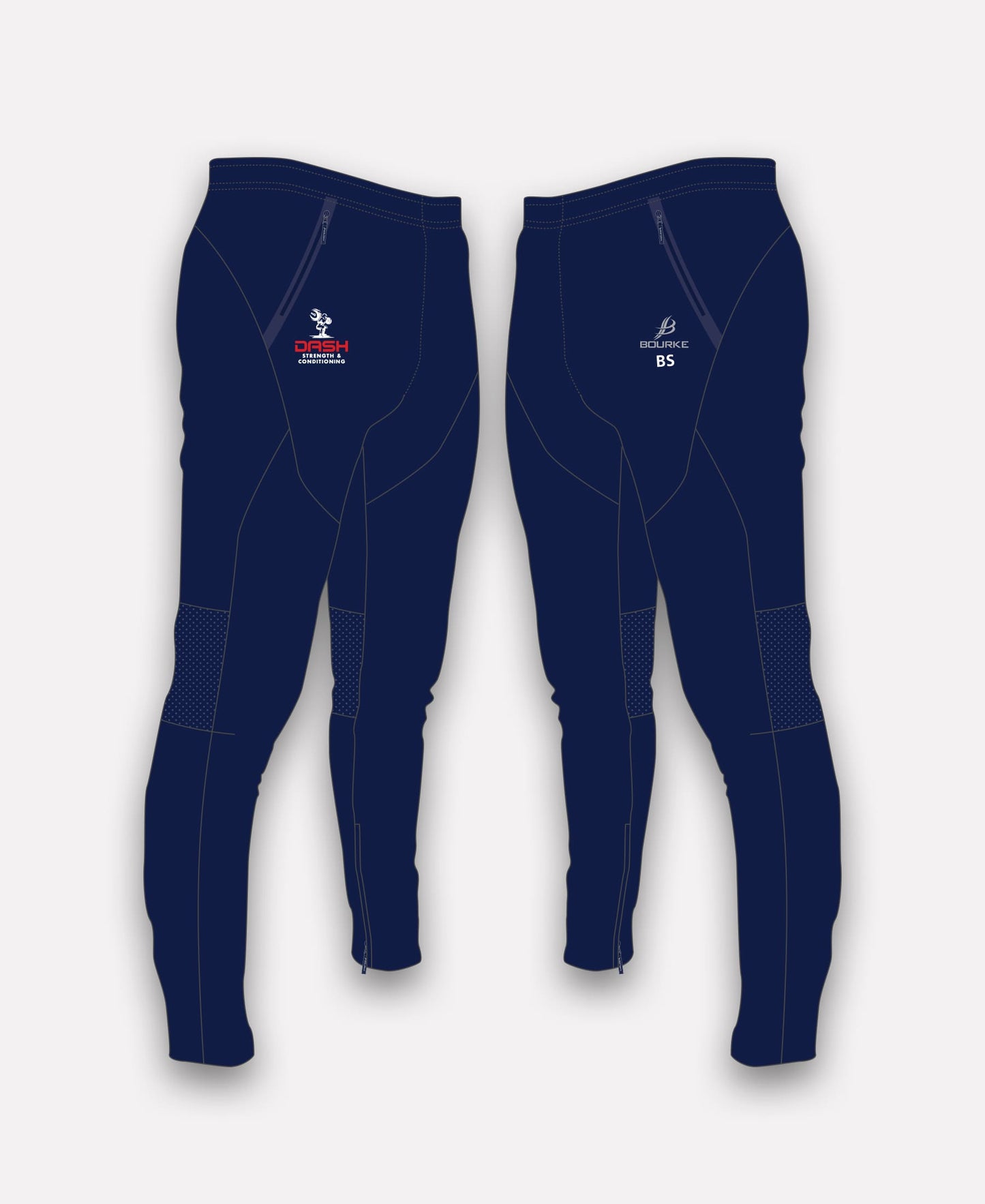 DASH Strength & Conditioning Croga Skinny Pants (Navy)