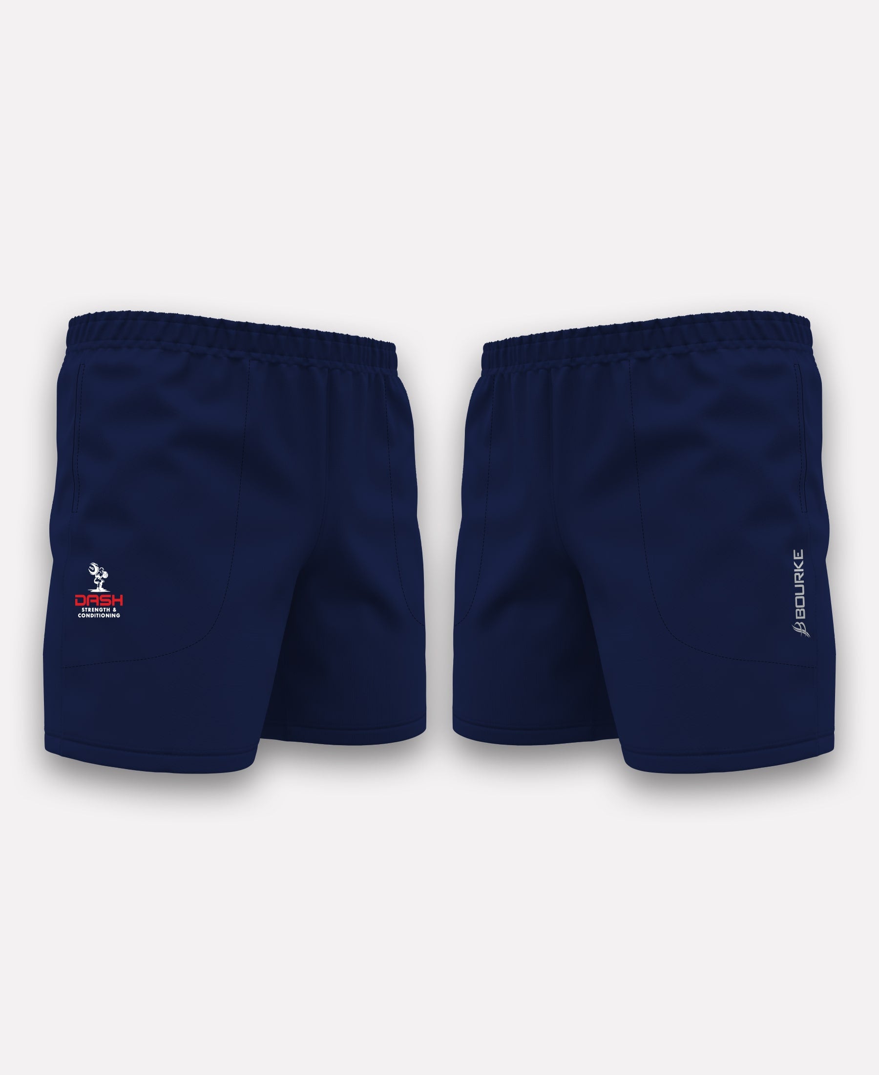 DASH Strength & Conditioning TACA Gym Shorts (Navy)