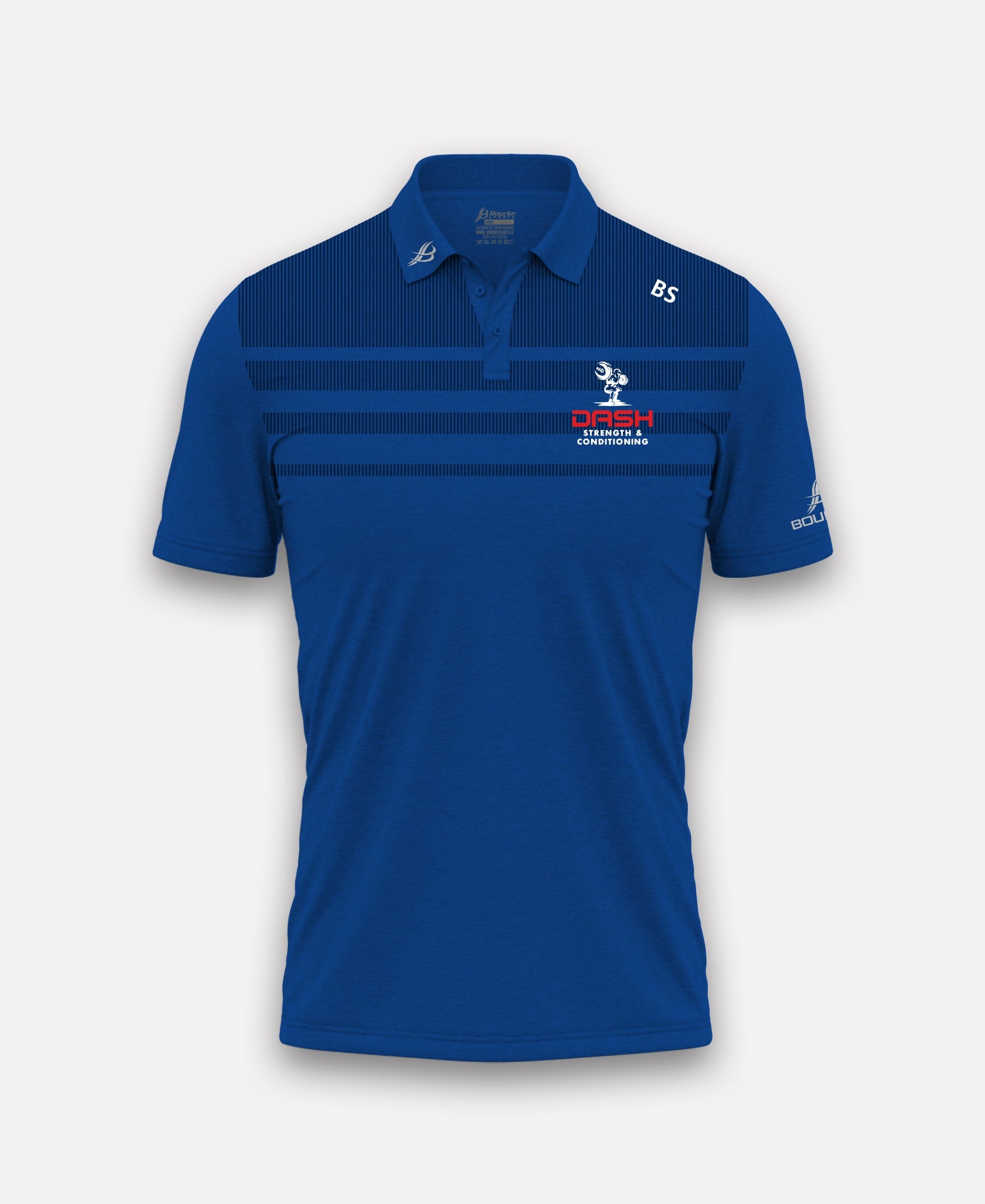 DASH Strength & Conditioning TACA Polo Shirt (Blue)