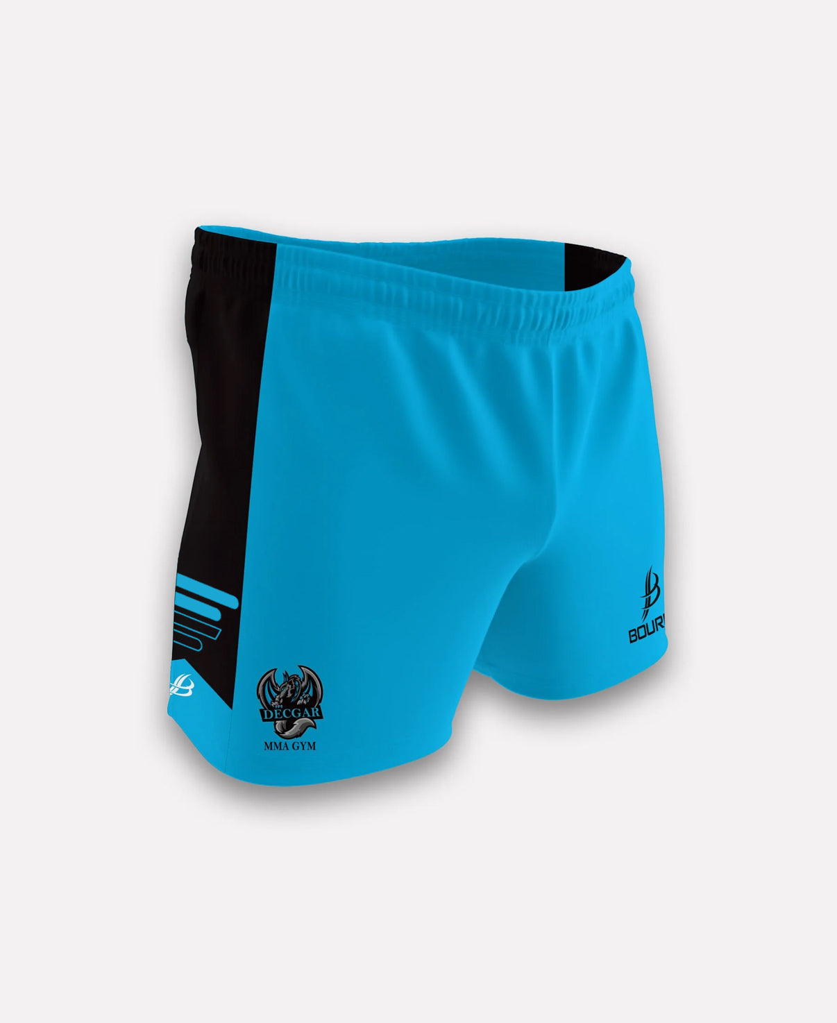 DecGar MMA Shorts (Cyan)