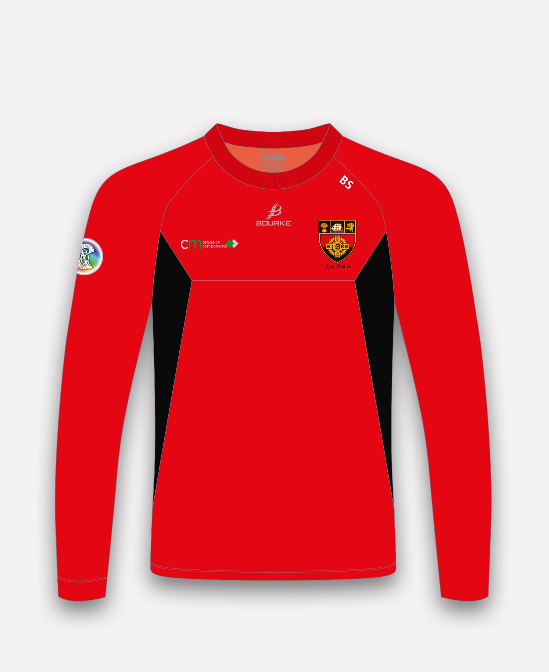 Down Camogie BARR Crew Neck (Red/Black)
