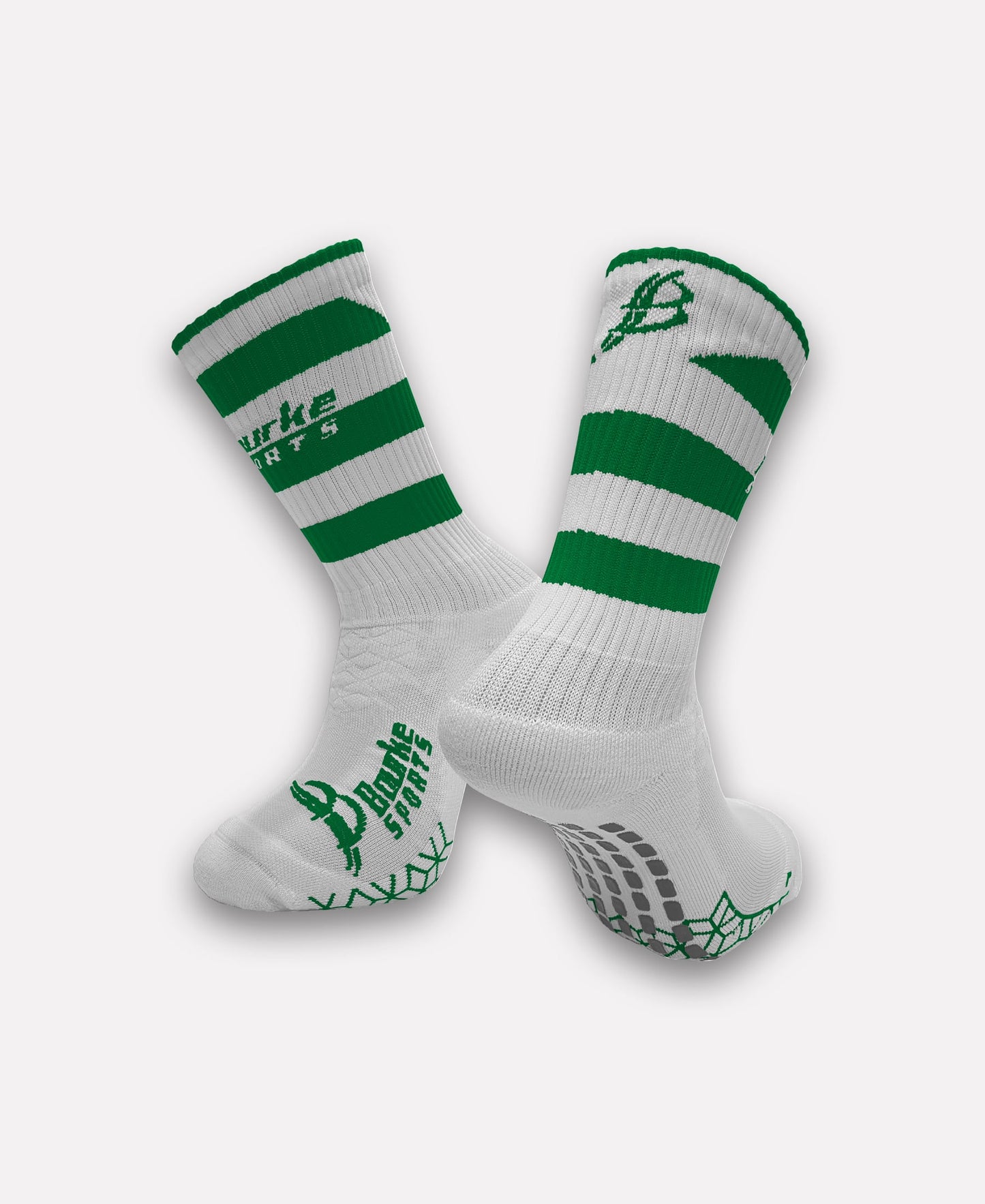 Drom & Inch GAA Miniz Hoops (Green/White)