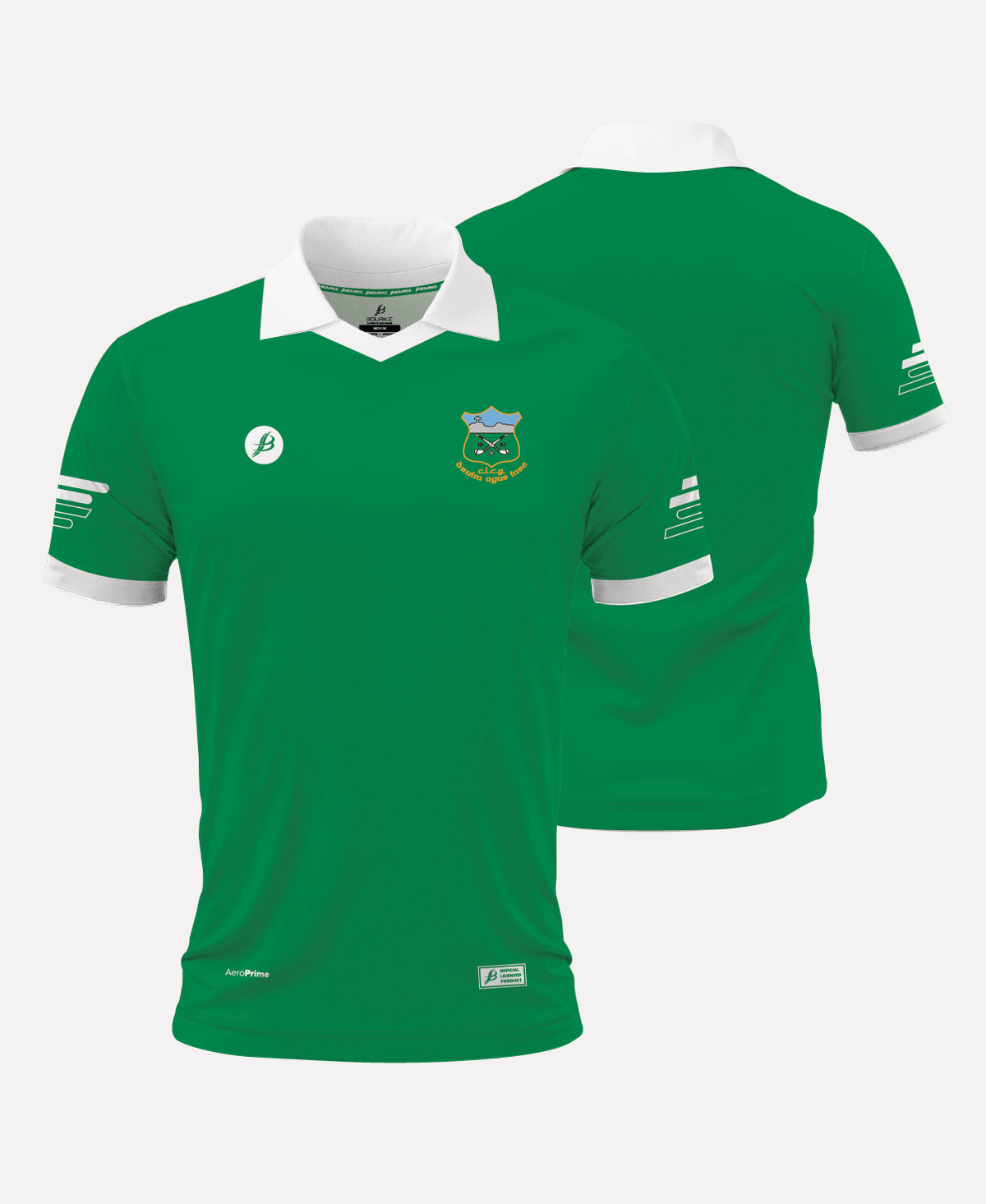 Drom & Inch GAA RETRO Jersey 26/27 (Green/White)