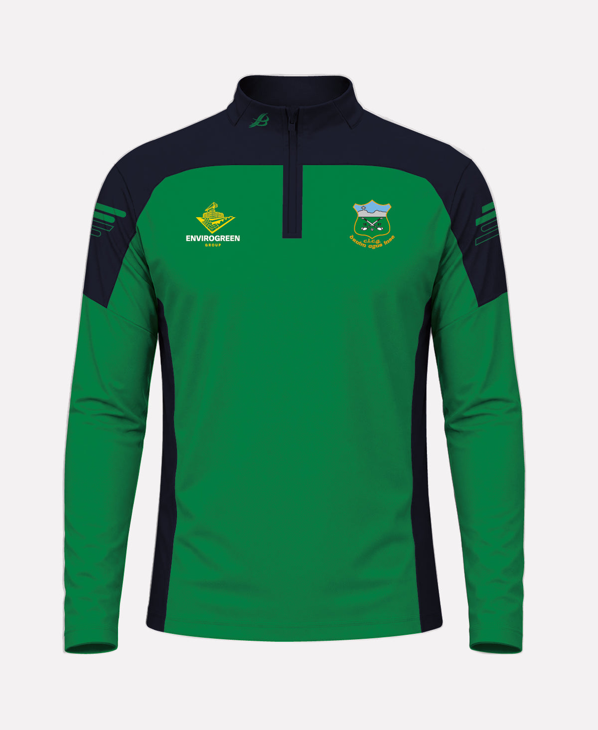 Drom & Inch GAA SORA Half Zip (Navy/Green)