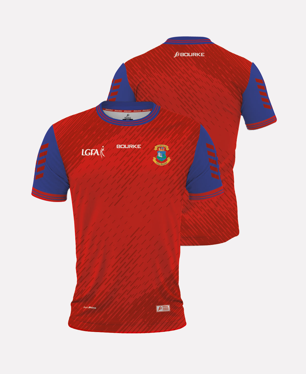 St Peters Dunboyne Training LGFA Jersey (Red/Blue)