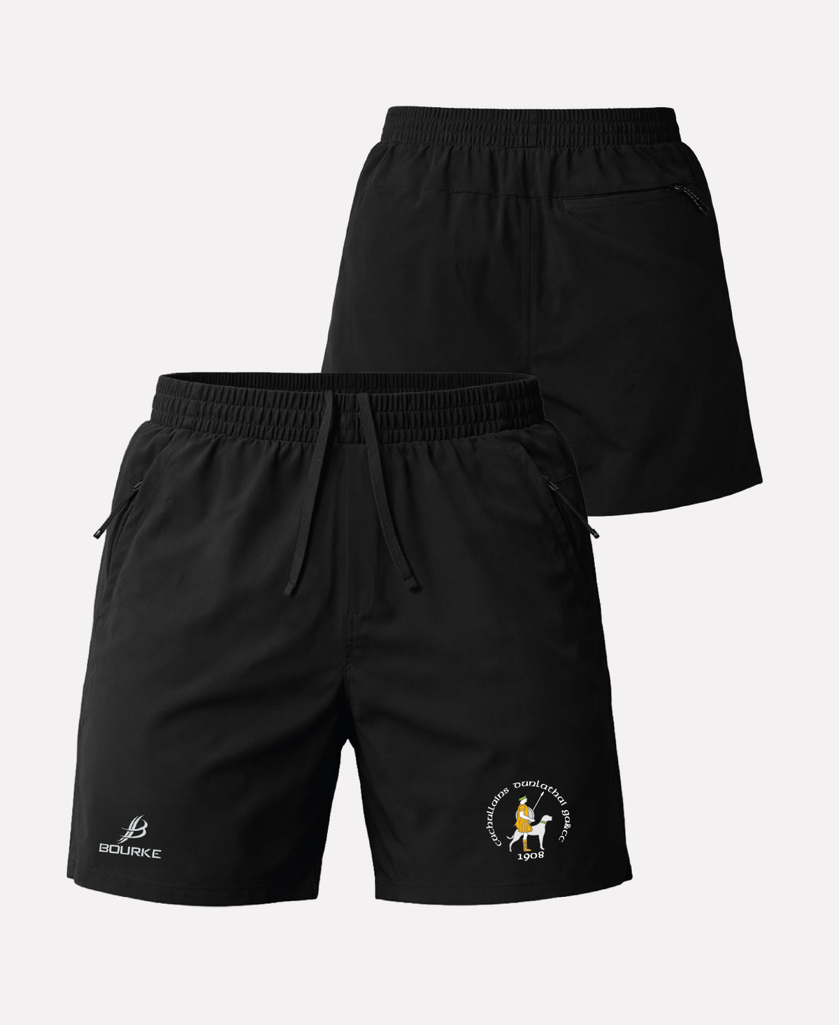 Dunloy Cuchullains SORA Gym Shorts (Black)