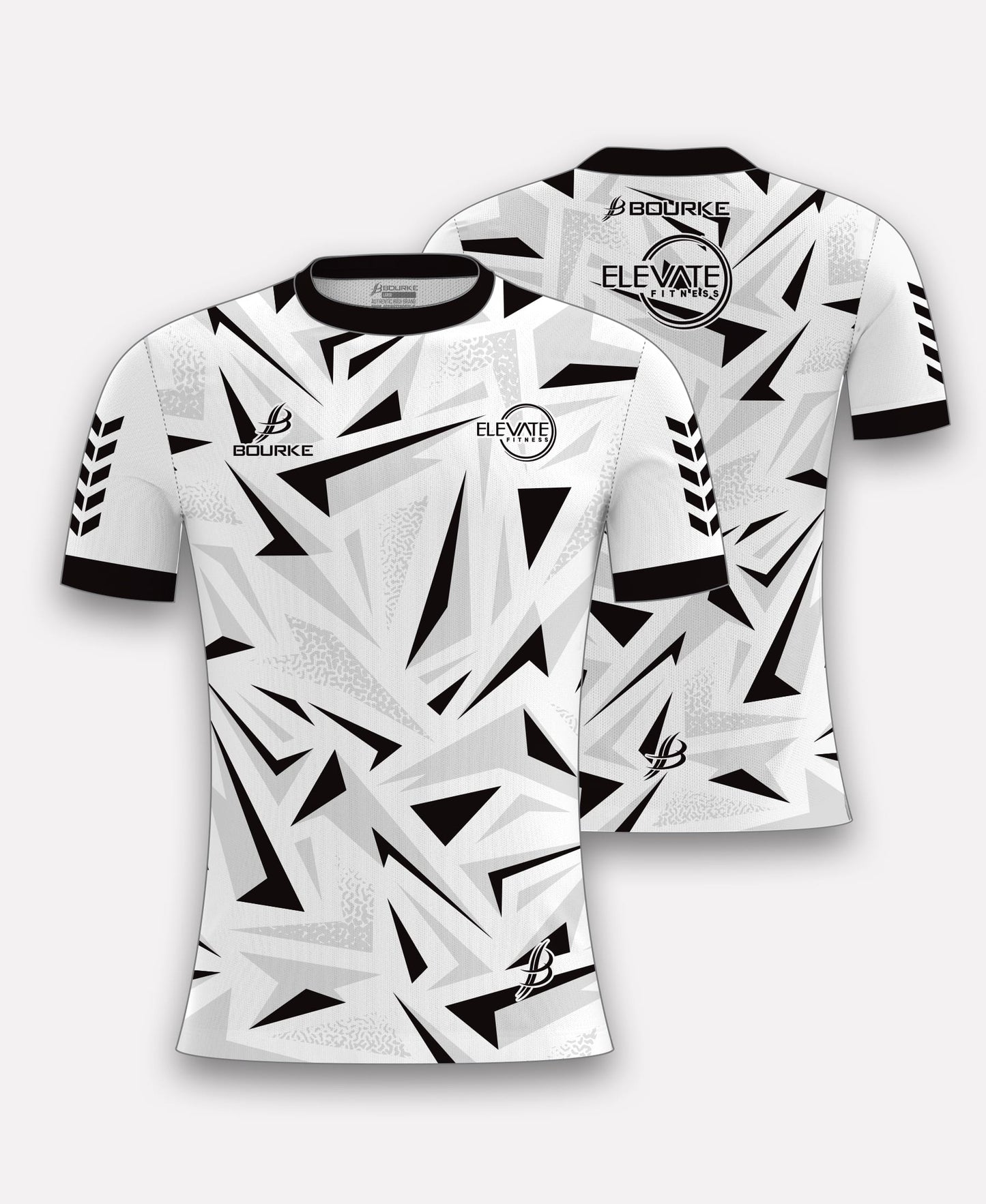 Elevate Fitness Jersey (White) 2025