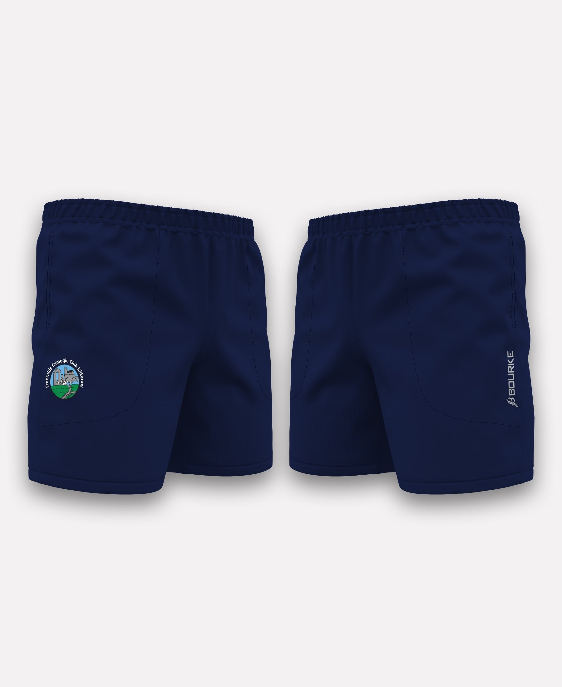 Emeralds Camogie TACA Gym Shorts (Navy)