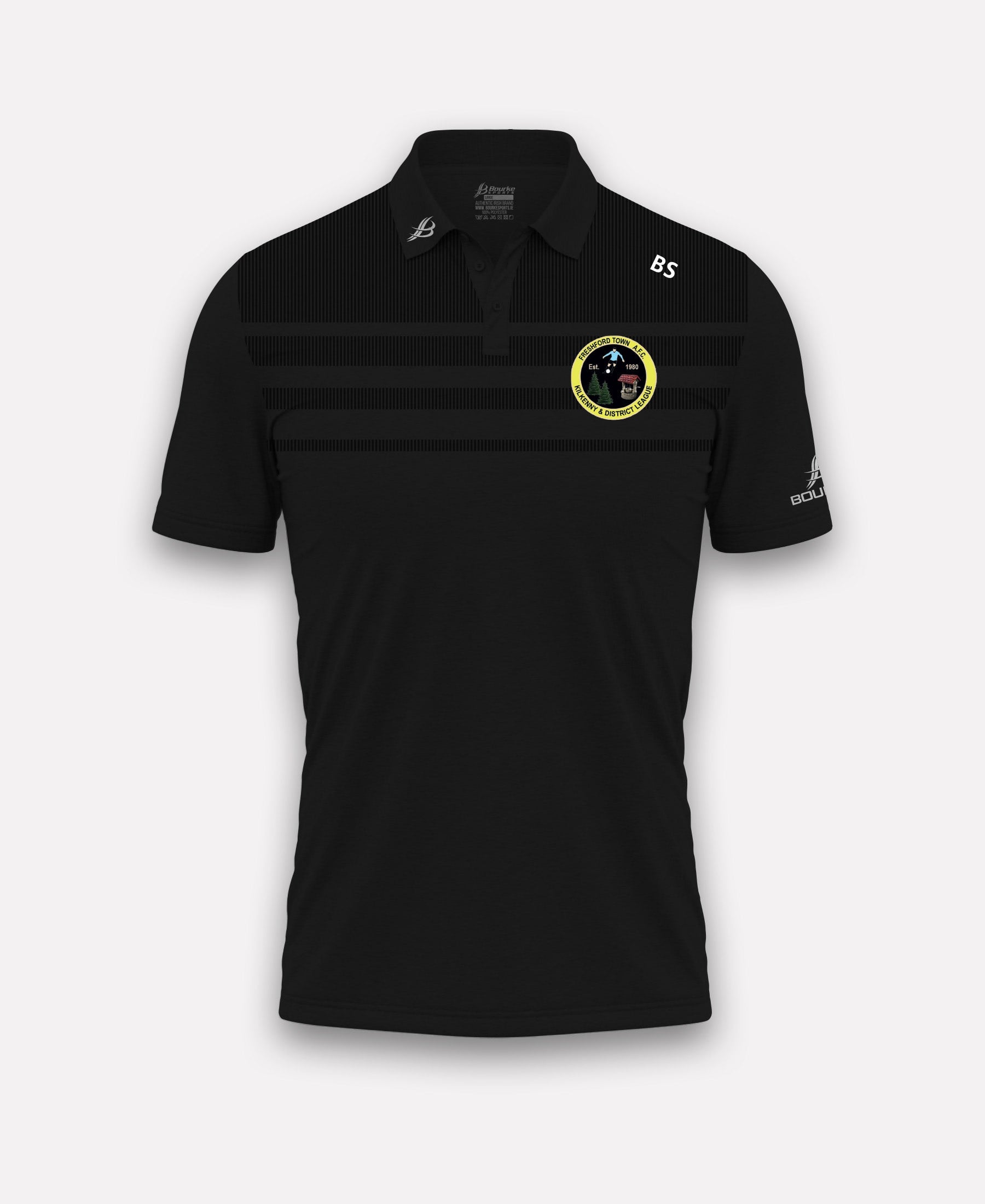 Freshford Town FC TACA Polo Shirt (Black)