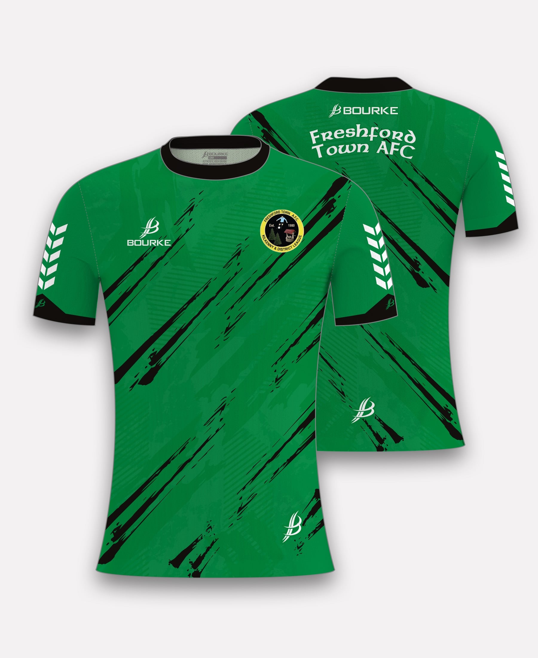 Freshford Town FC Training Jersey (Green/Black)