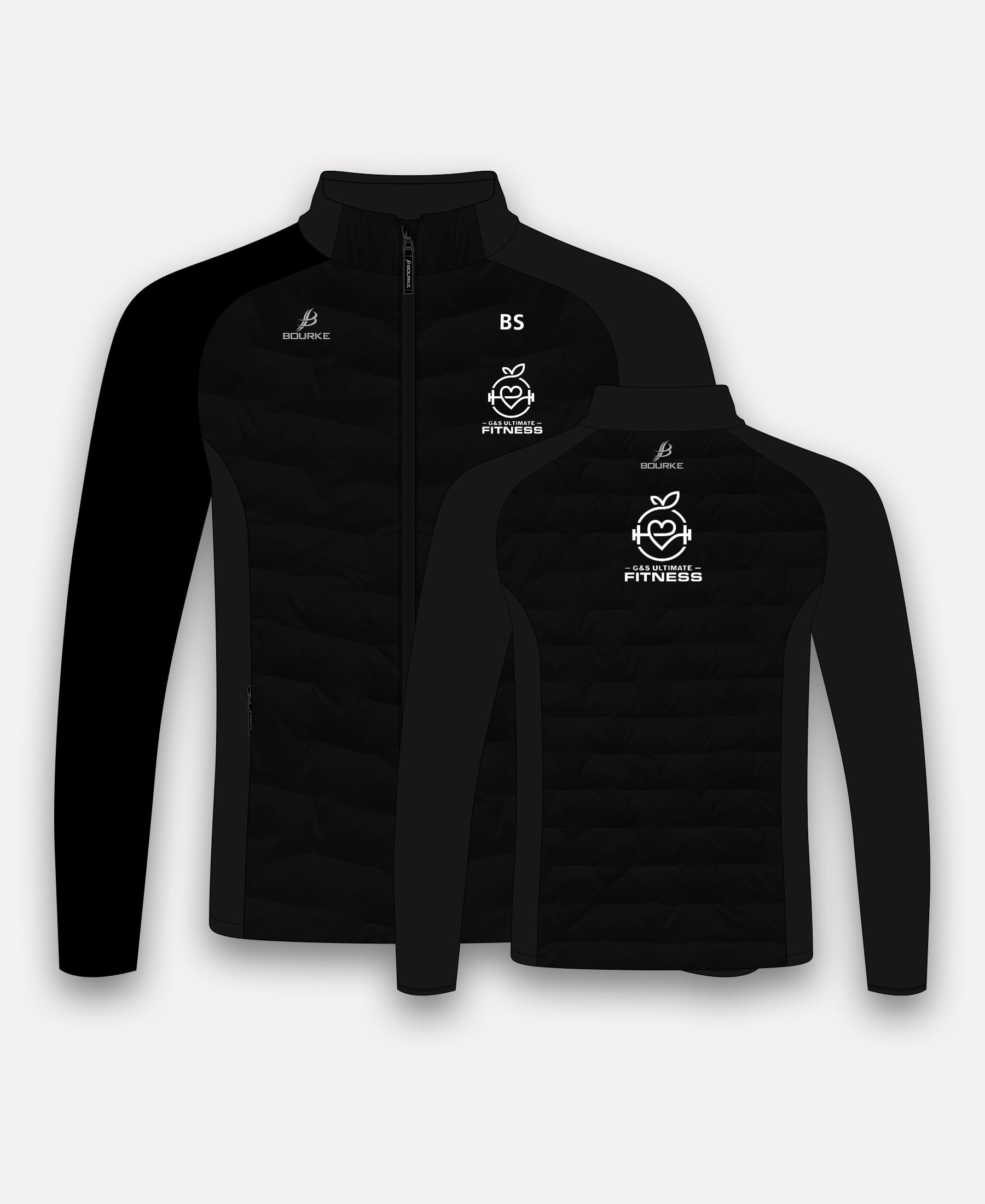 G&S Ultimate Fitness Croga Hybrid Jacket (Black)