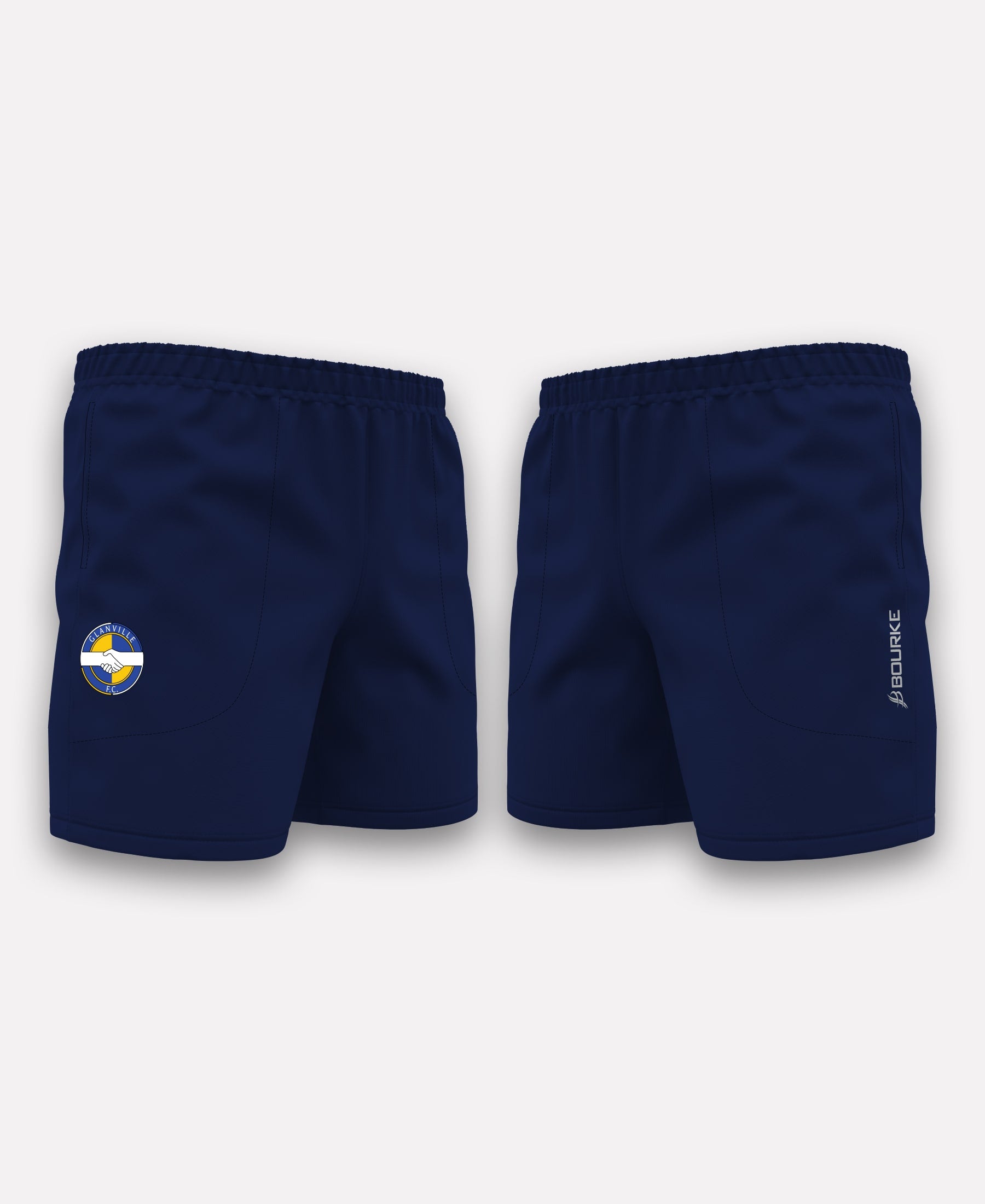 Glanville FC TACA Gym Shorts (Navy)