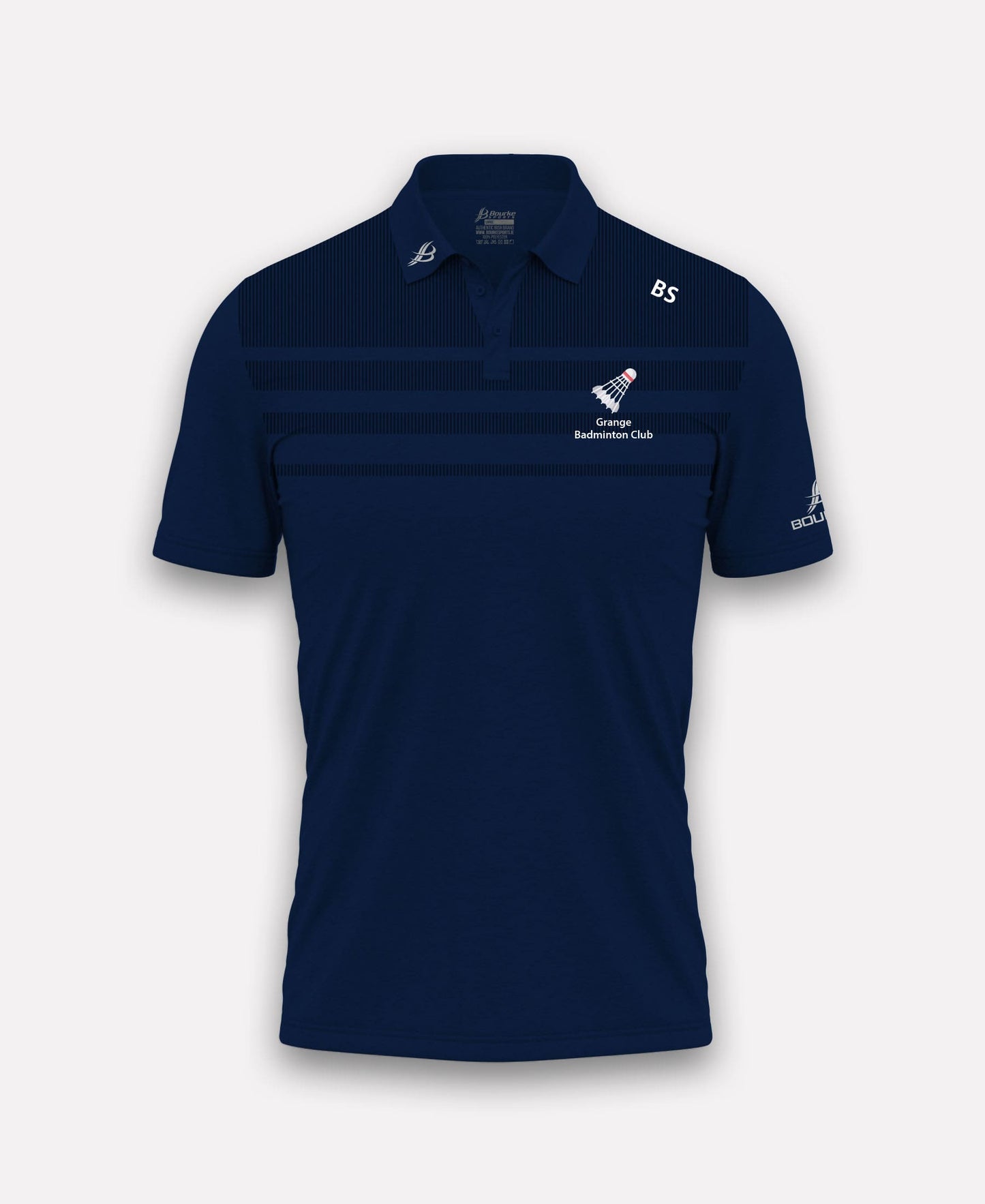 Grange Badminton TACA Polo Shirt Navy