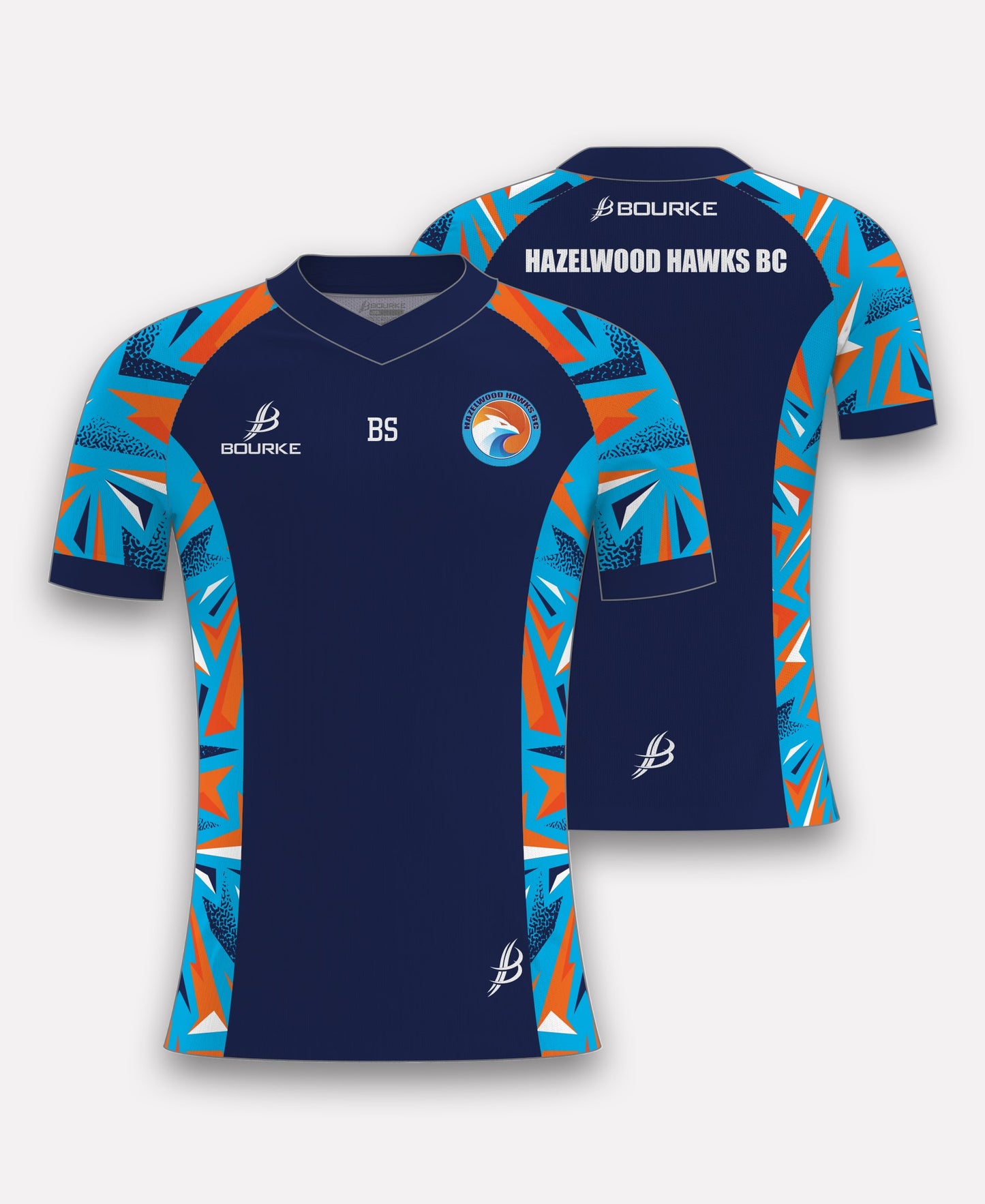 Hazelwood Hawks Warm Up Jersey (Navy)