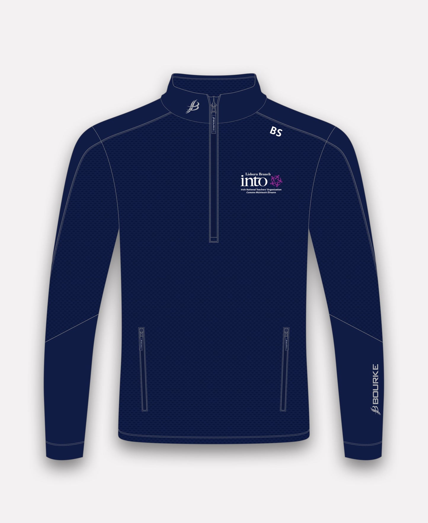 INTO Lisburn Branch Croga Half Zip (Navy)